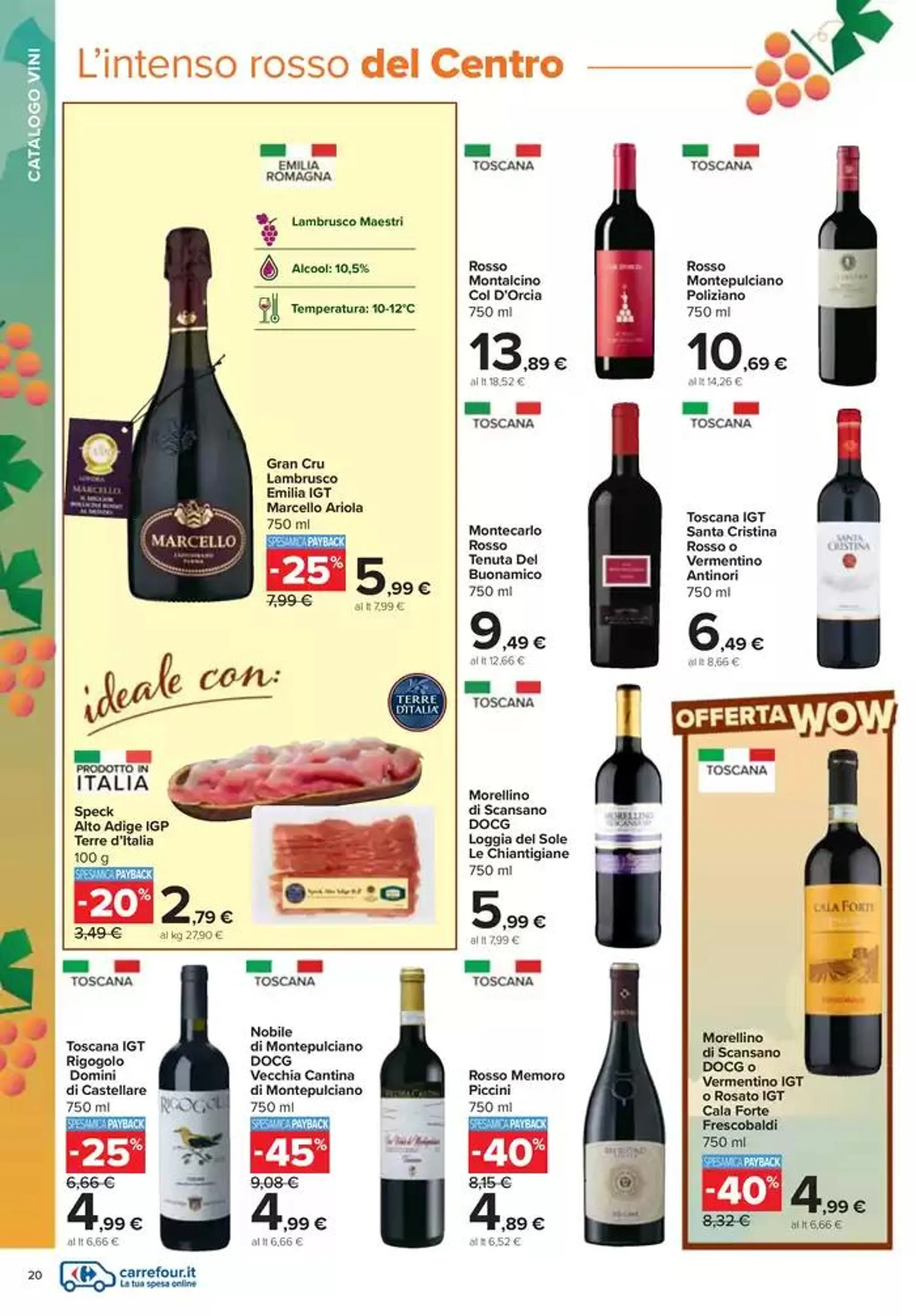 Catalogo Vini da 7 ottobre a 10 novembre di 2024 - Pagina del volantino 20