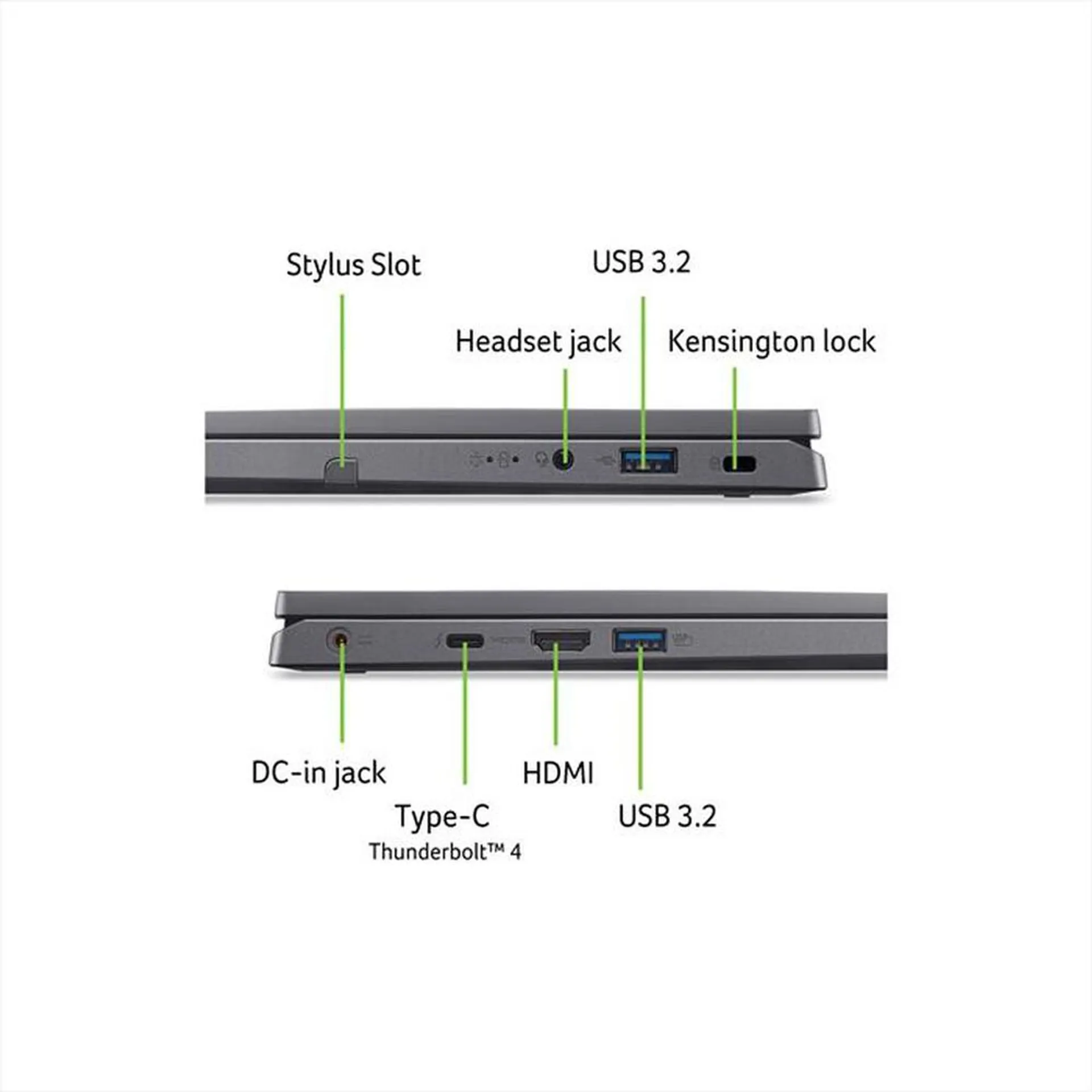 ACER - Notebook ASPIRE SPIN 14 ASP14-51MTN-78QC-Grigio