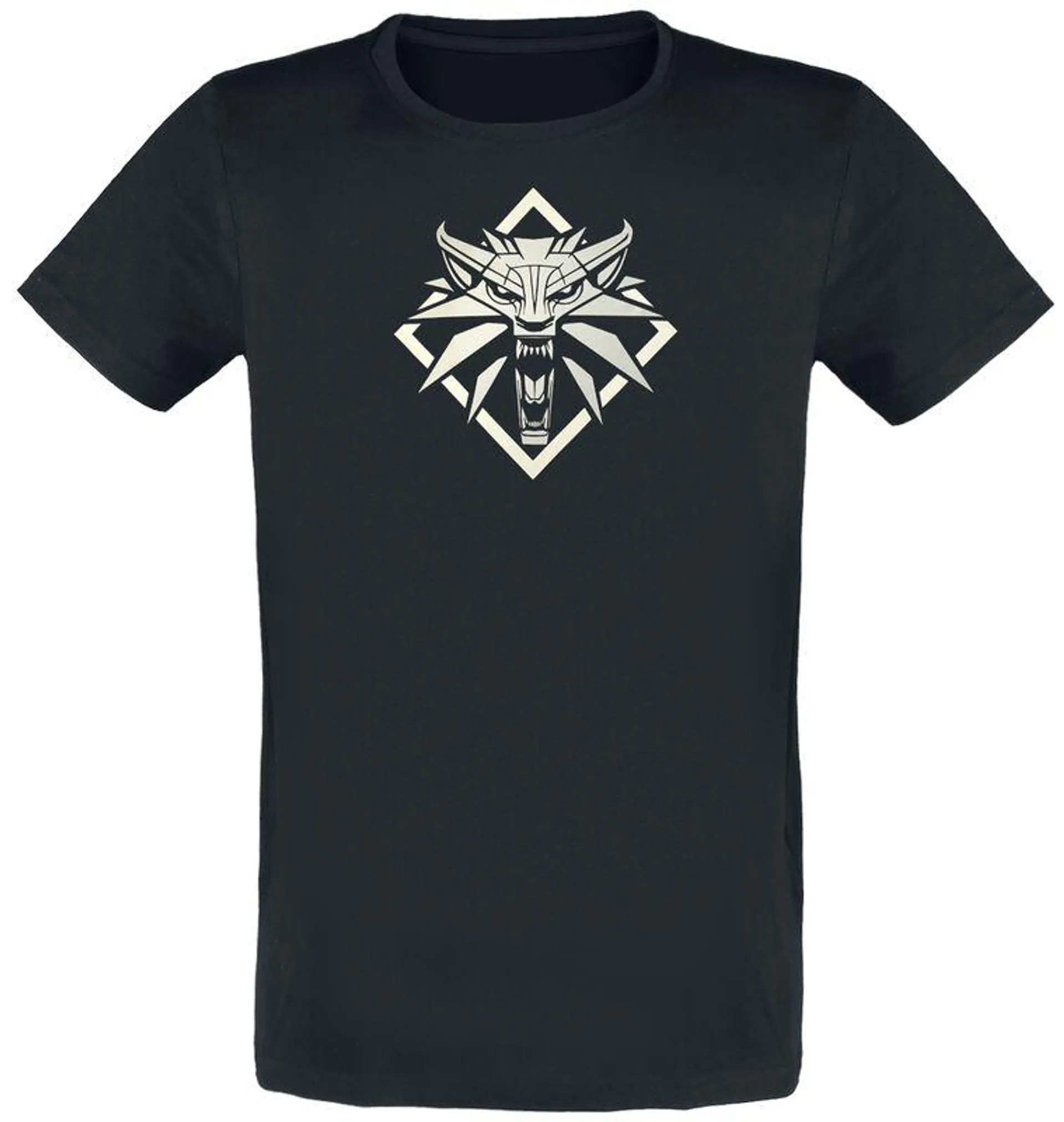 Wolf medallion | T-Shirt | nero | The Witcher