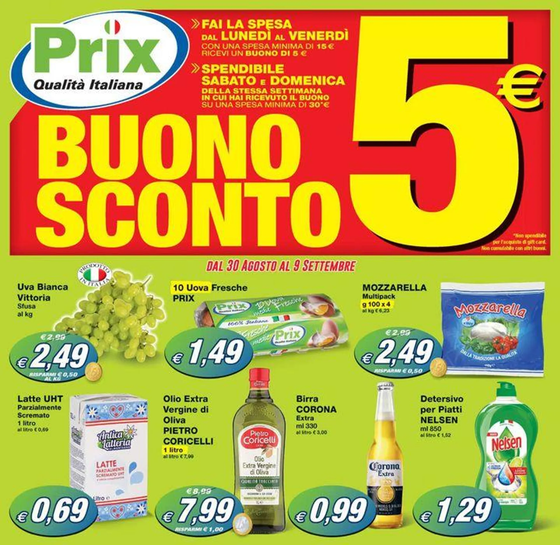 Buono sconto 5€ - 1