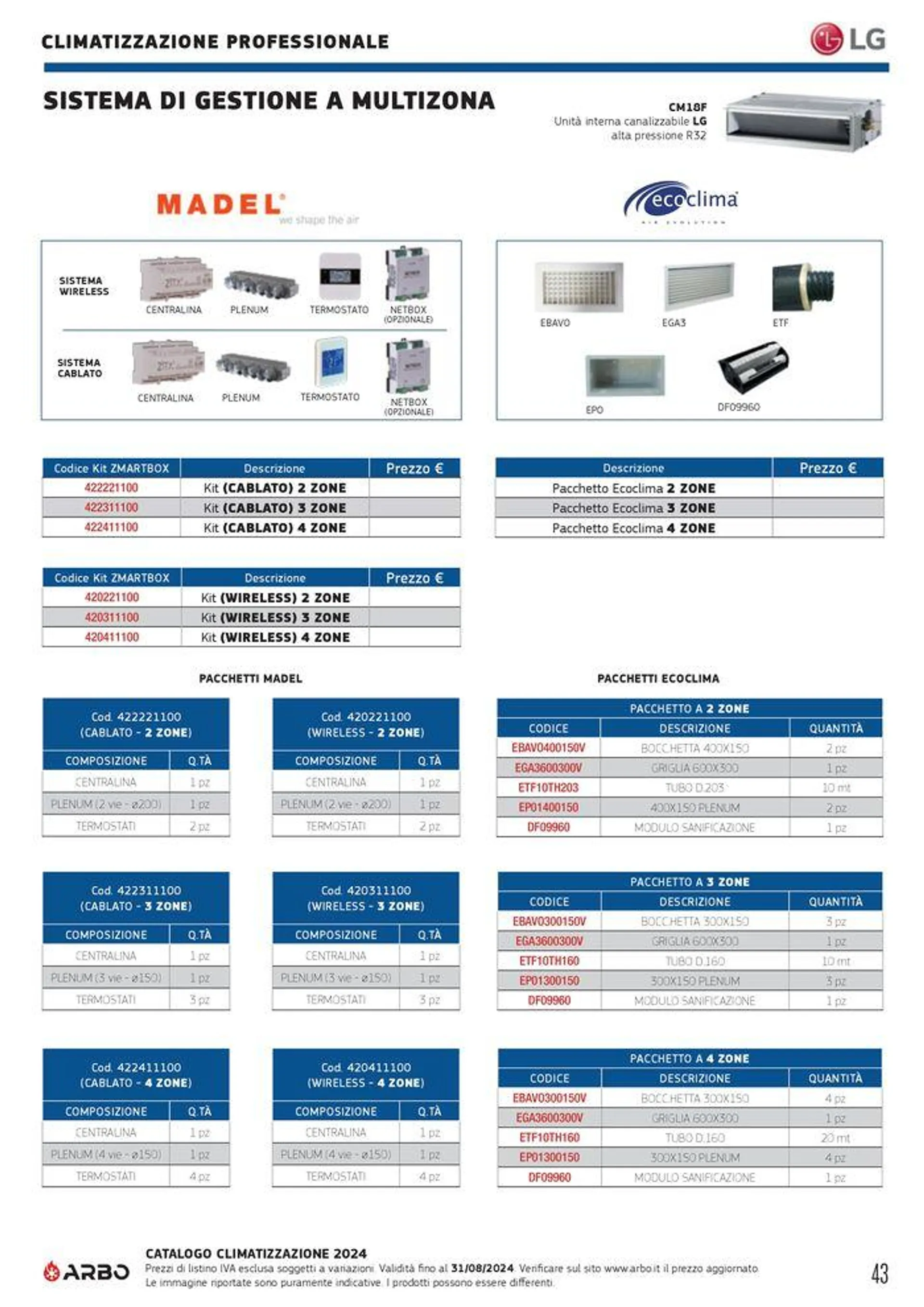 Catalogo climatizzazione 2024 - 43