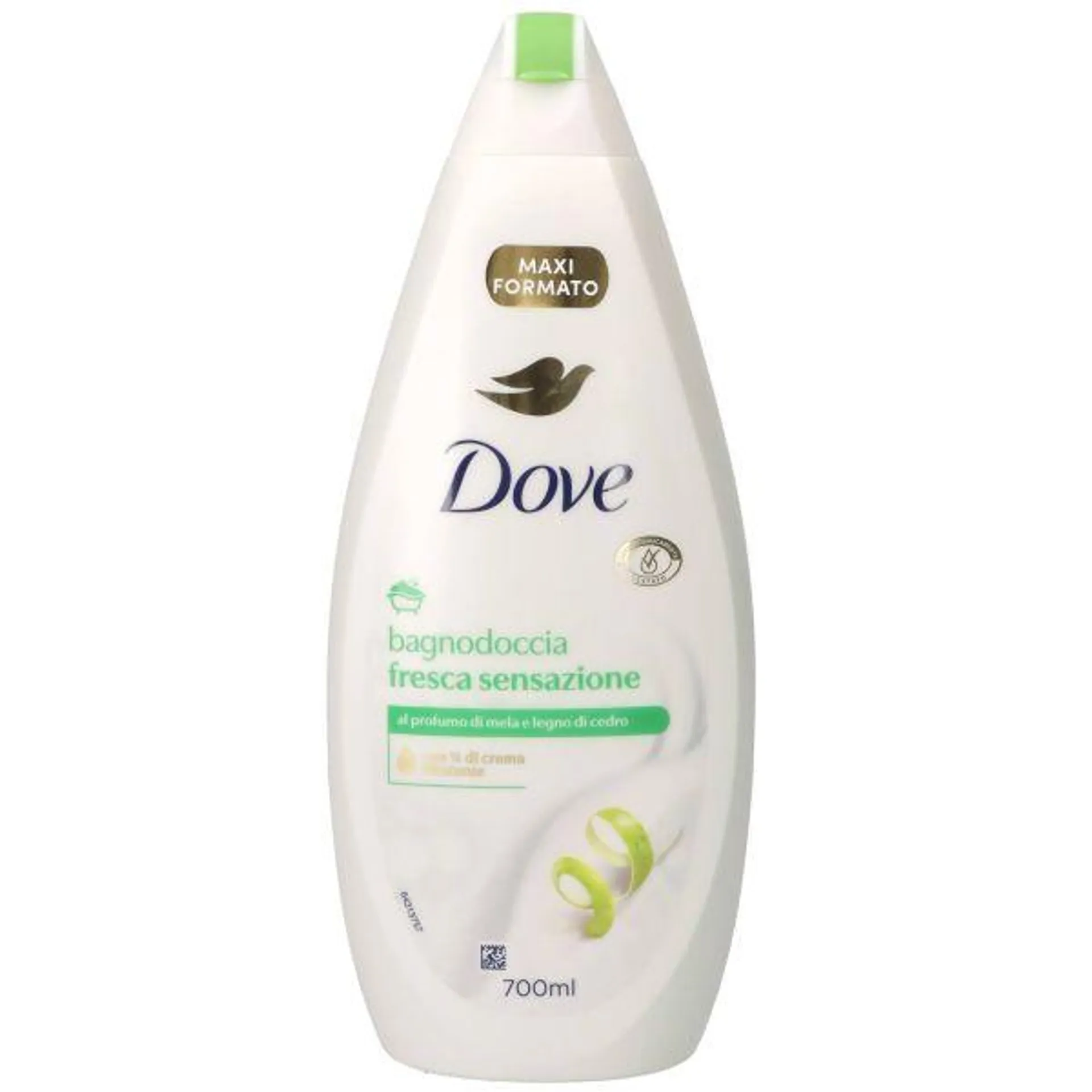 DOVE BAGNOSCHIUMA FRESCA SENSAZIONE MELA E LEGNO DI CEDRO 700ML