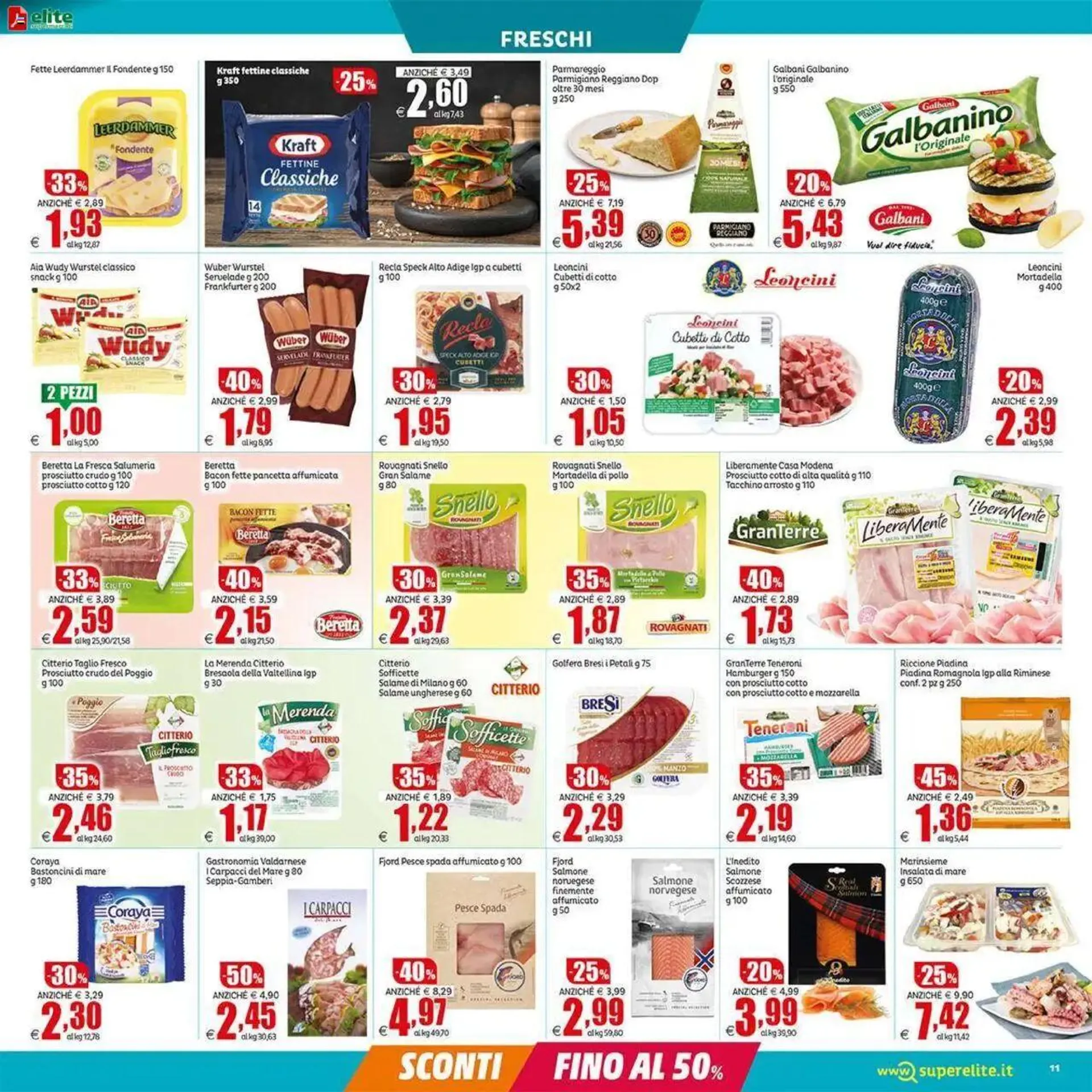 Volantino Elite Supermercati da 26 luglio a 7 agosto di 2024 - Pagina del volantino 11