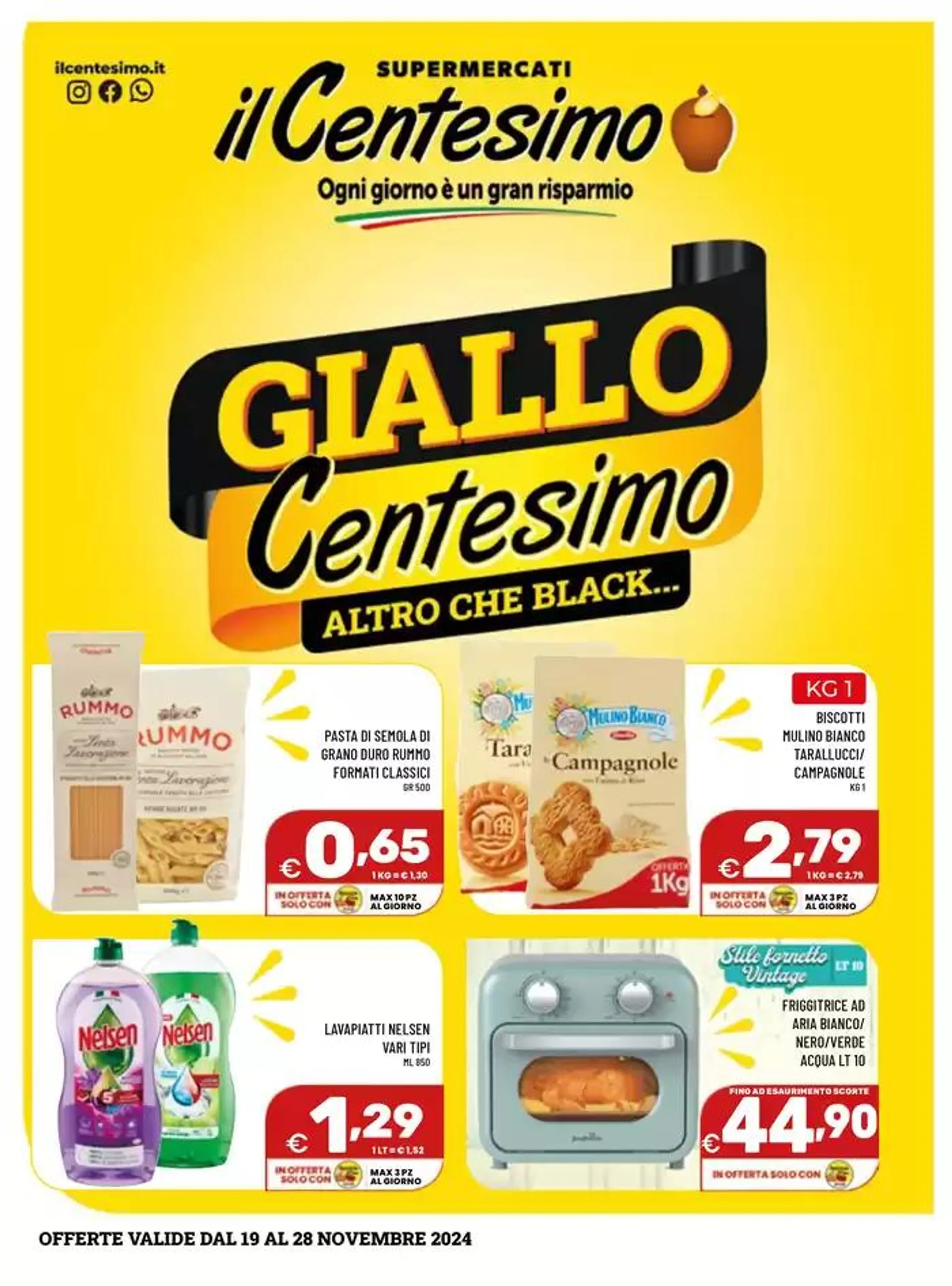 Giallo Centesimo altro che black - 1