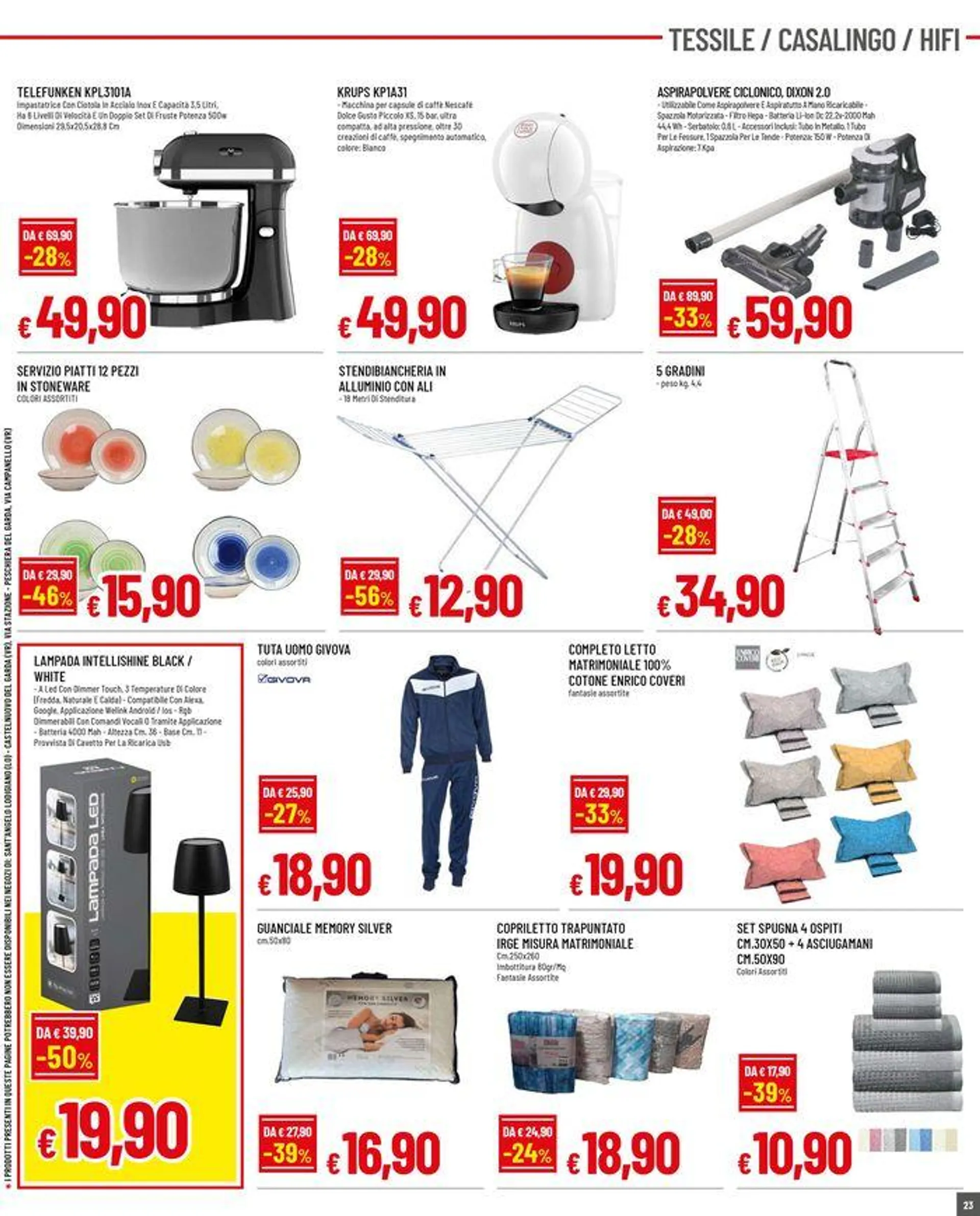 SOTTOCOSTO E SOTTOPREZZO da 5 settembre a 18 settembre di 2024 - Pagina del volantino 23