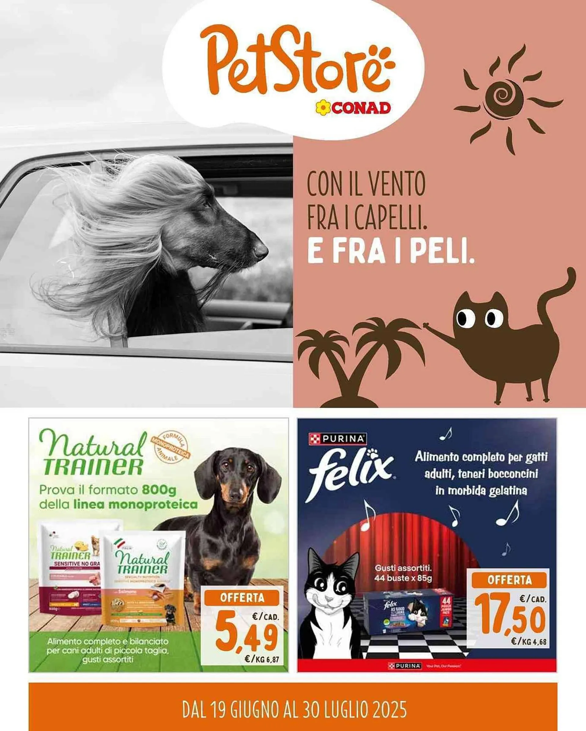 Volantino Pet Store Conad - 1