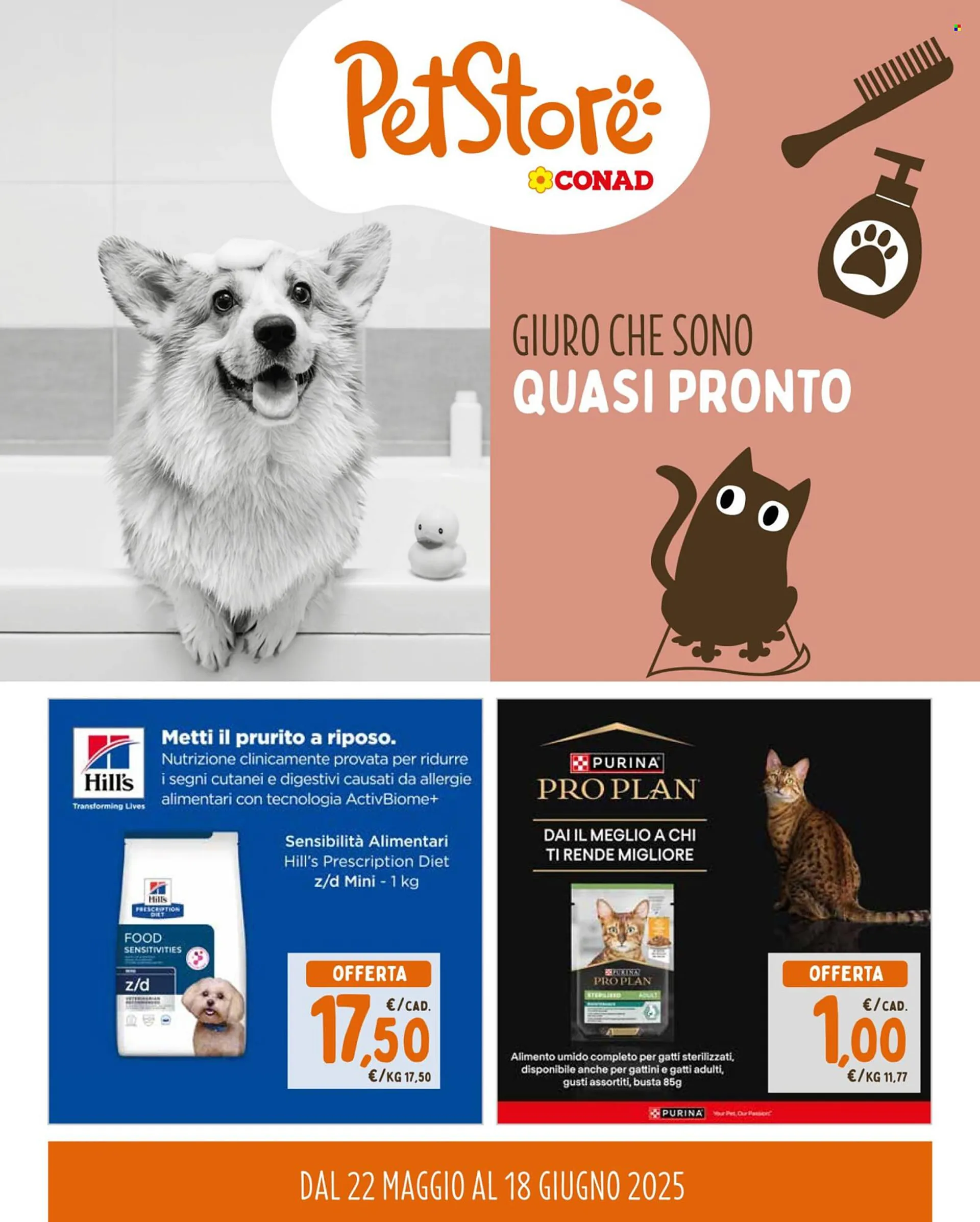 Volantino Pet Store Conad - 1
