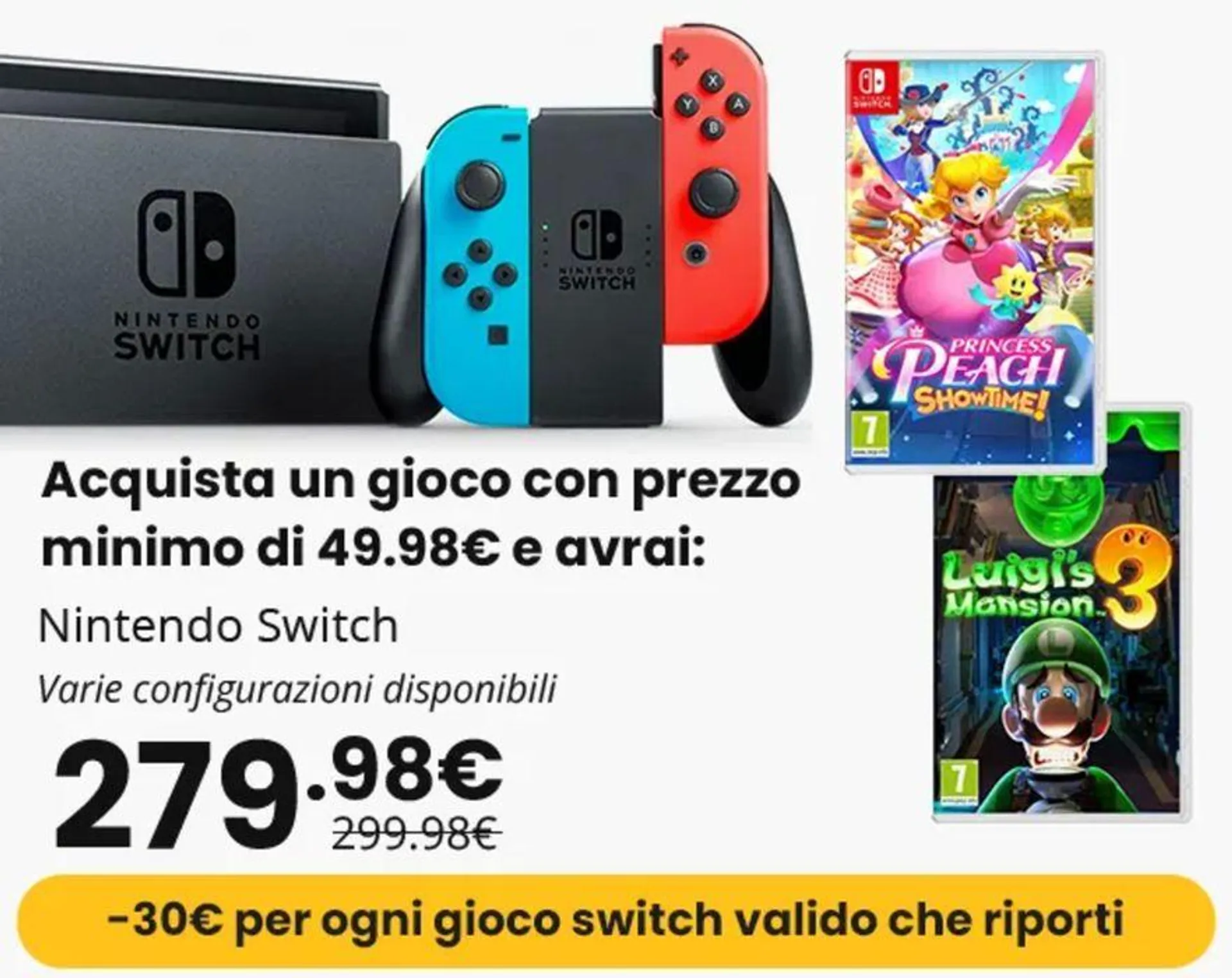 -30€ per ogni gioco - 1