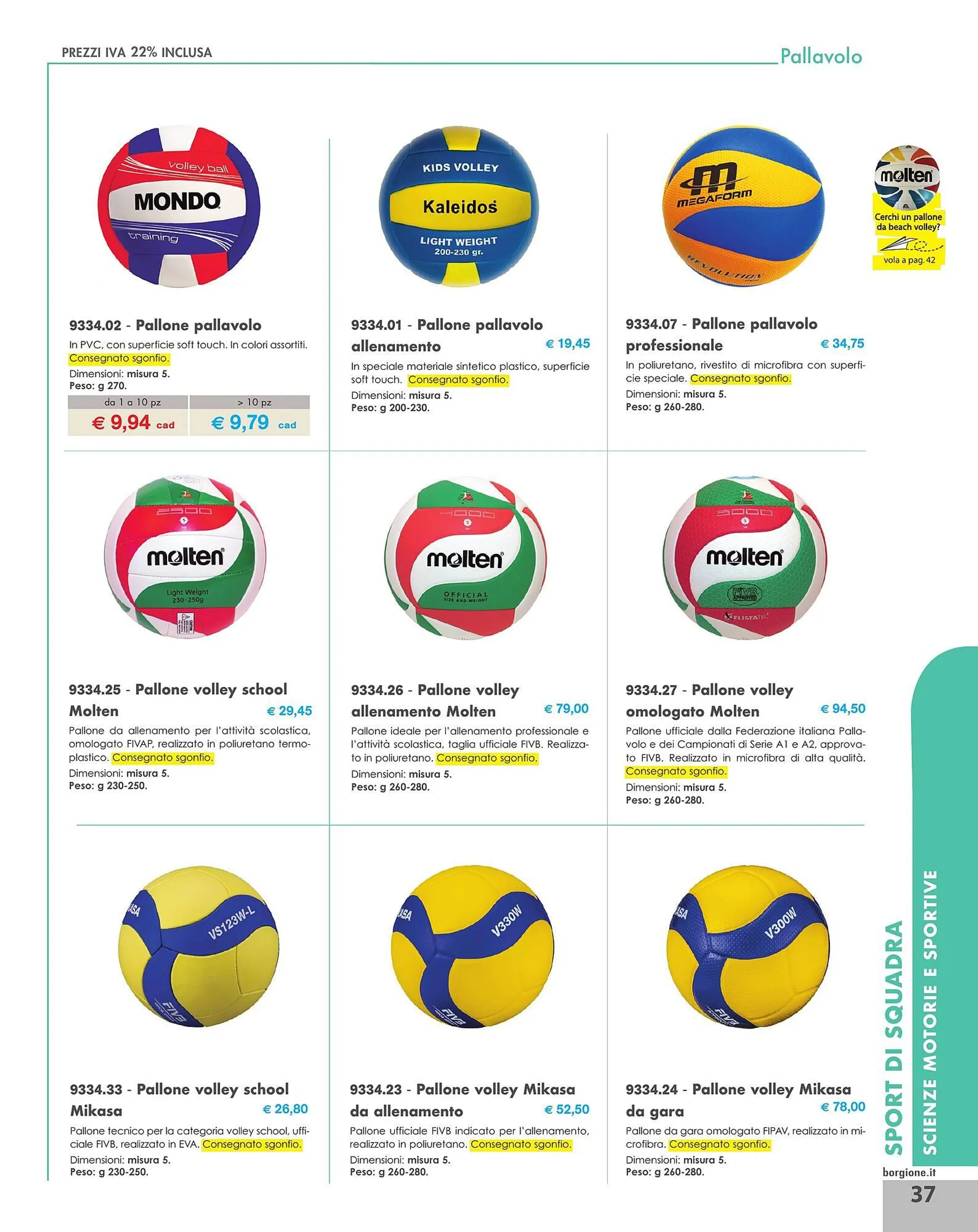 Volantino Borgione Sport da 31 dicembre a 31 dicembre di 2025 - Pagina del volantino 37