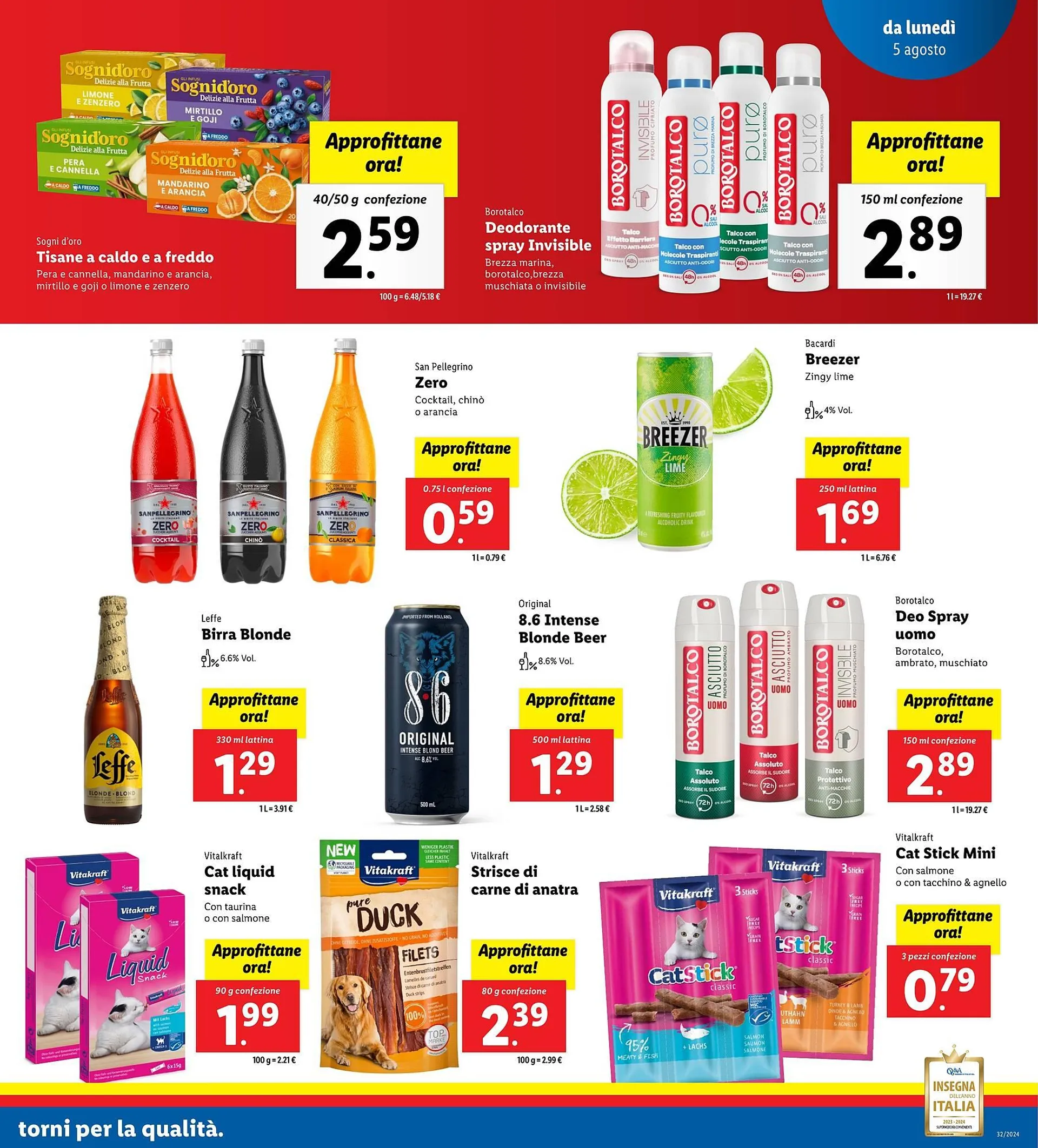 Volantino Lidl da 5 agosto a 11 agosto di 2024 - Pagina del volantino 15