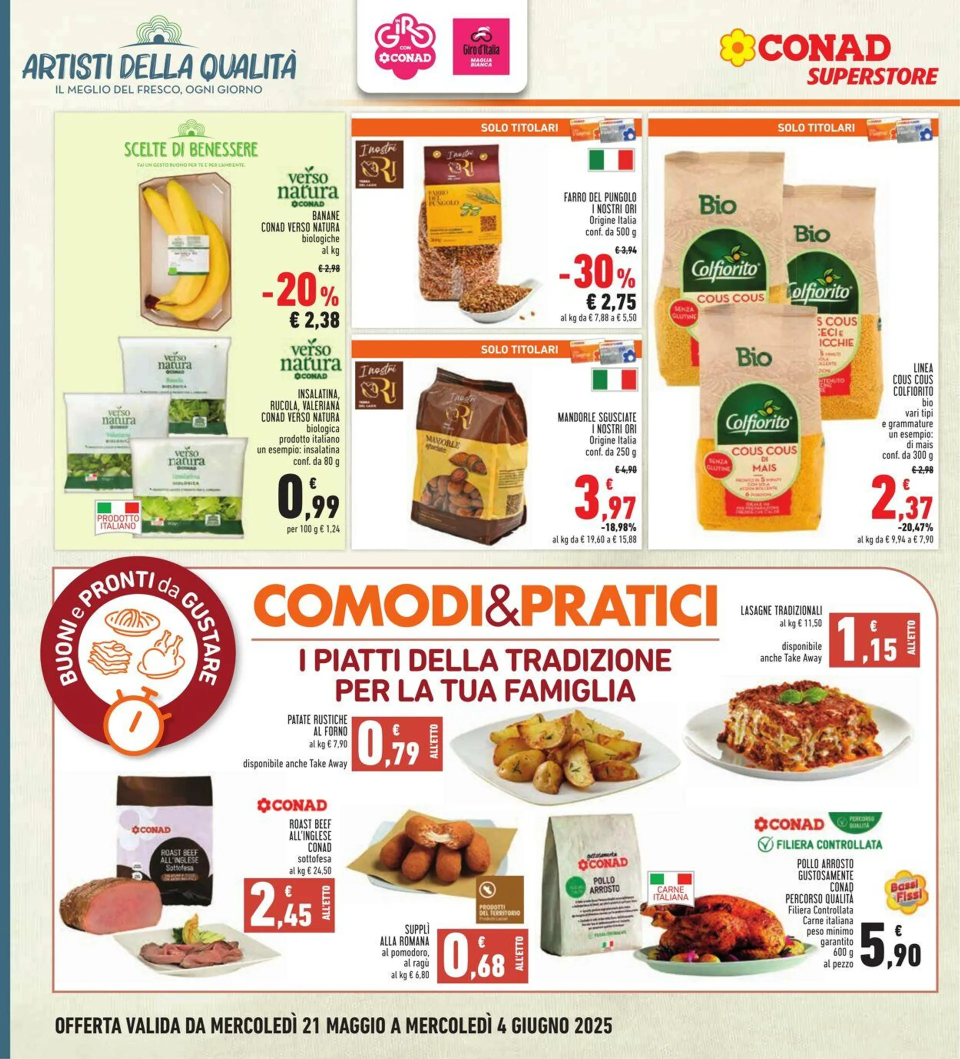 Conad - Spazio - Roma Volantino attuale da 21 maggio a 4 giugno di 2025 - Pagina del volantino 14