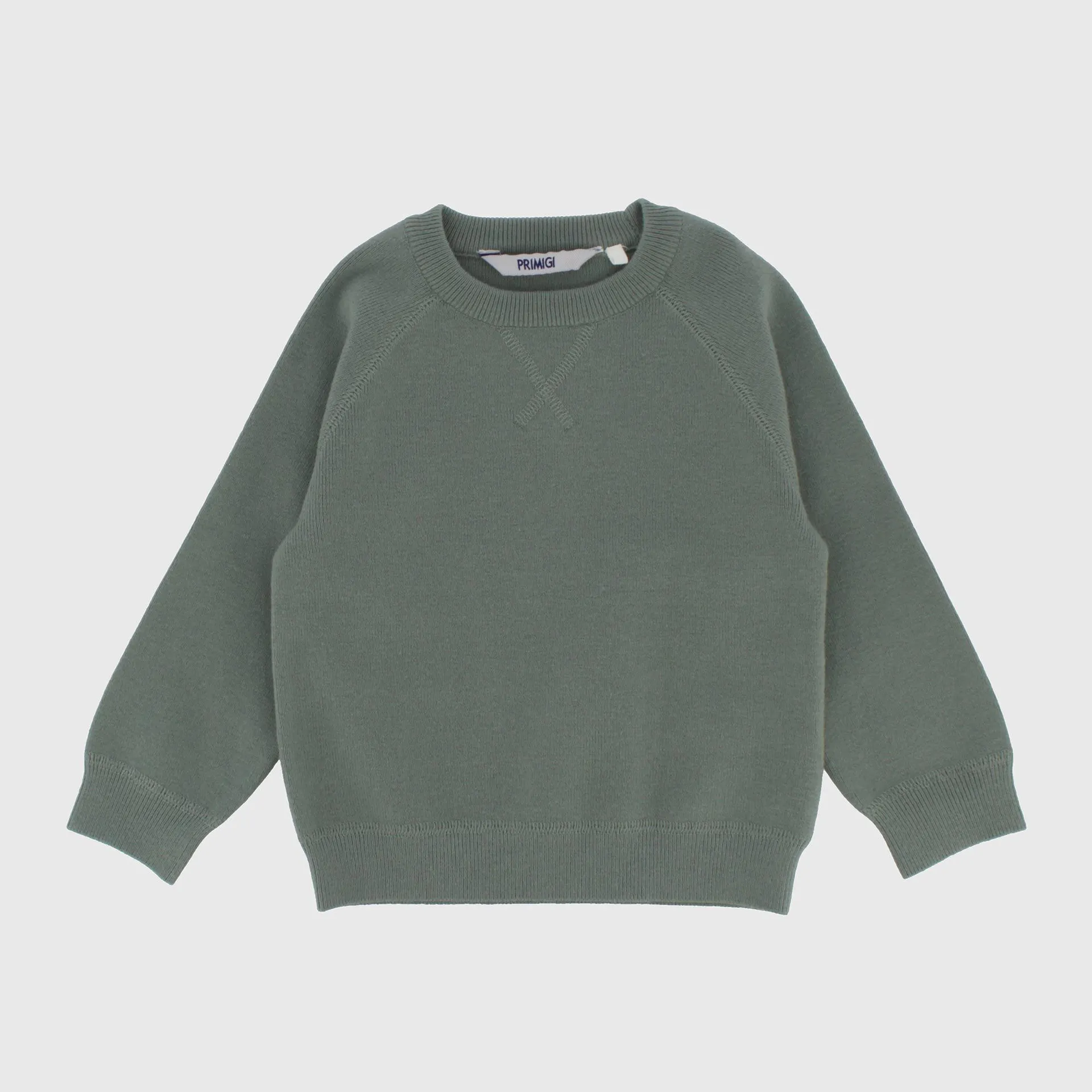 Pullover in maglia da Bambino, VERDE