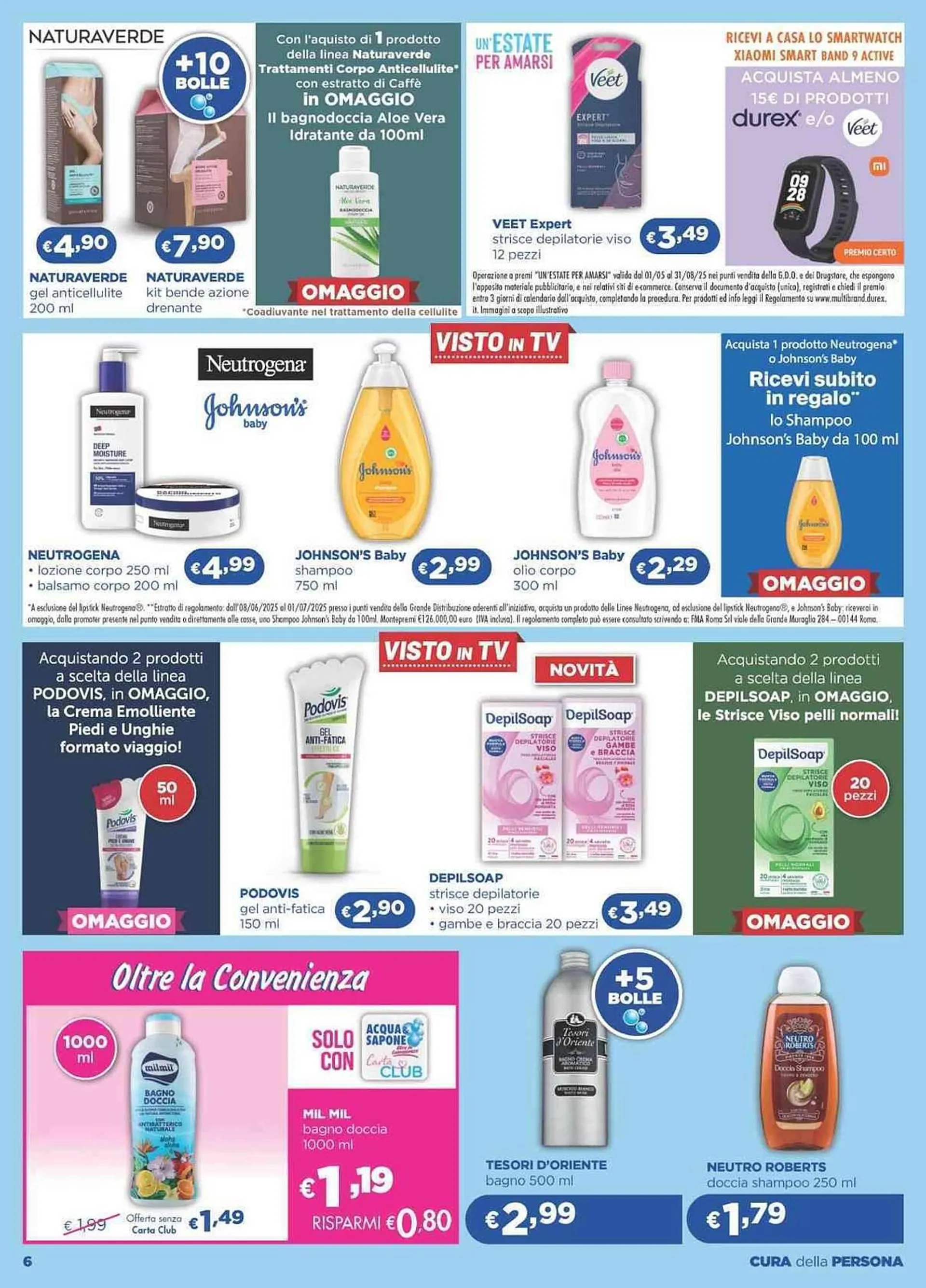 Volantino Acqua & Sapone da 9 giugno a 1 luglio di 2025 - Pagina del volantino 6