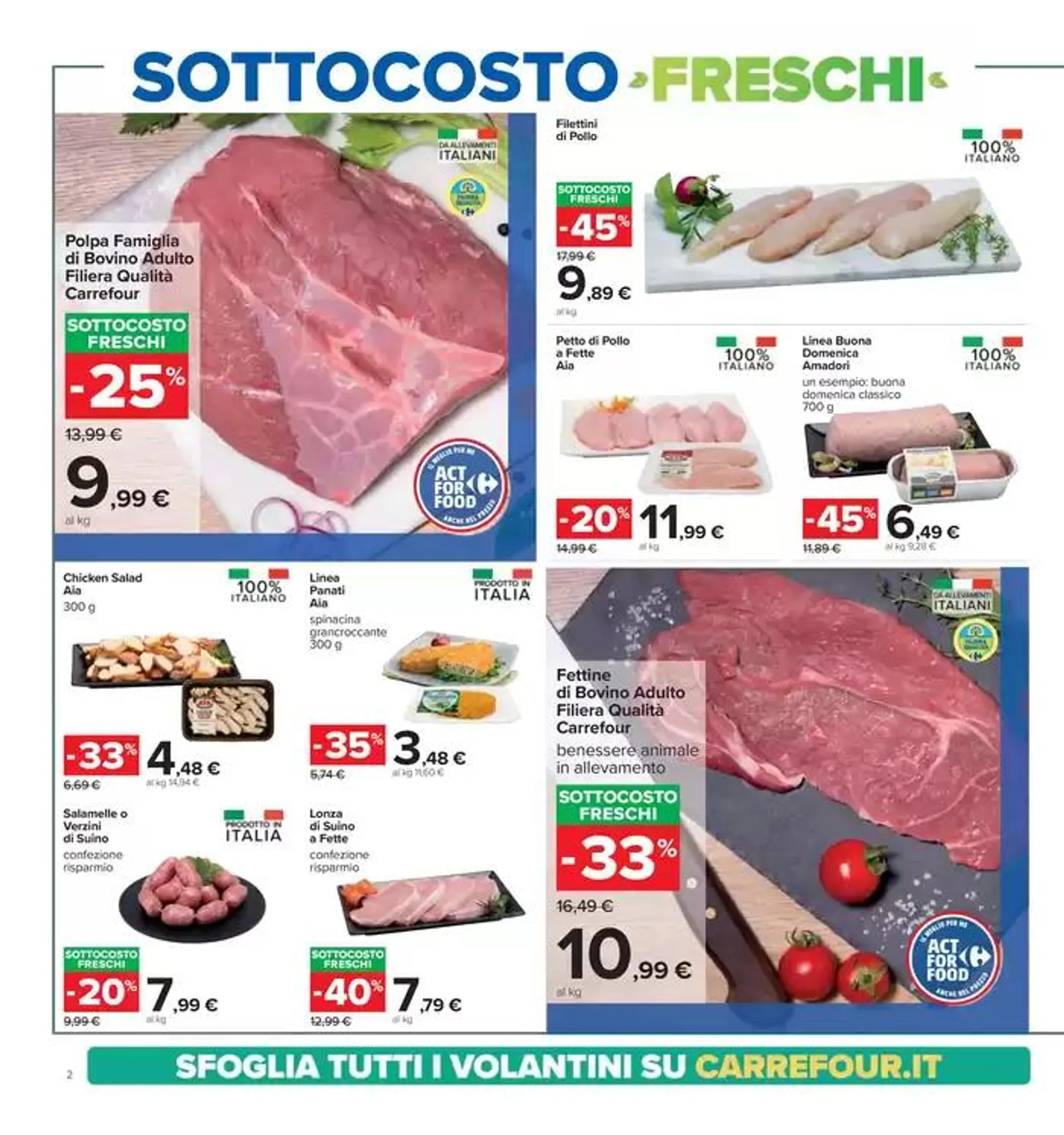 Sottocosto freschi  da 24 ottobre a 7 novembre di 2024 - Pagina del volantino 2