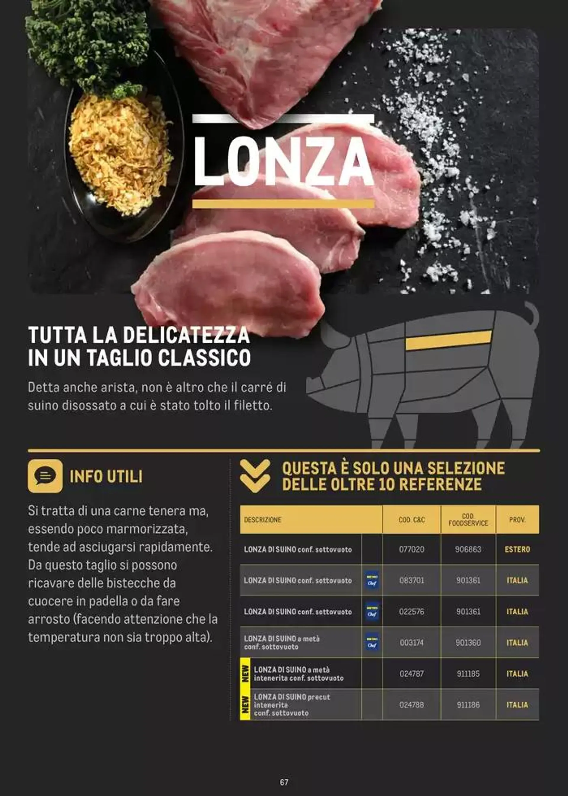 CATALOGO CARNE 2024 da 2 gennaio a 31 agosto di 2025 - Pagina del volantino 67