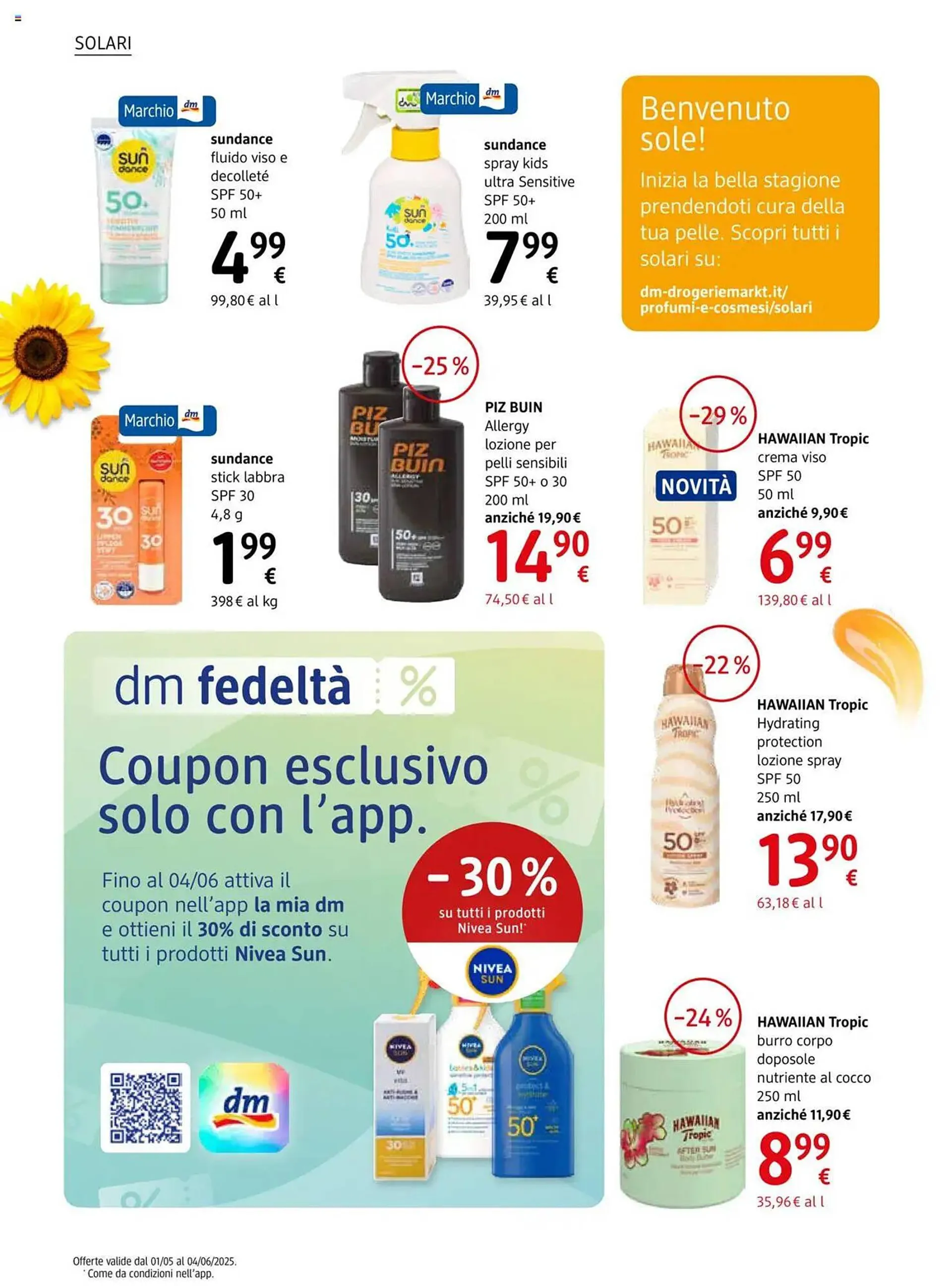 Volantino dm drogerie markt da 1 maggio a 4 giugno di 2025 - Pagina del volantino 12
