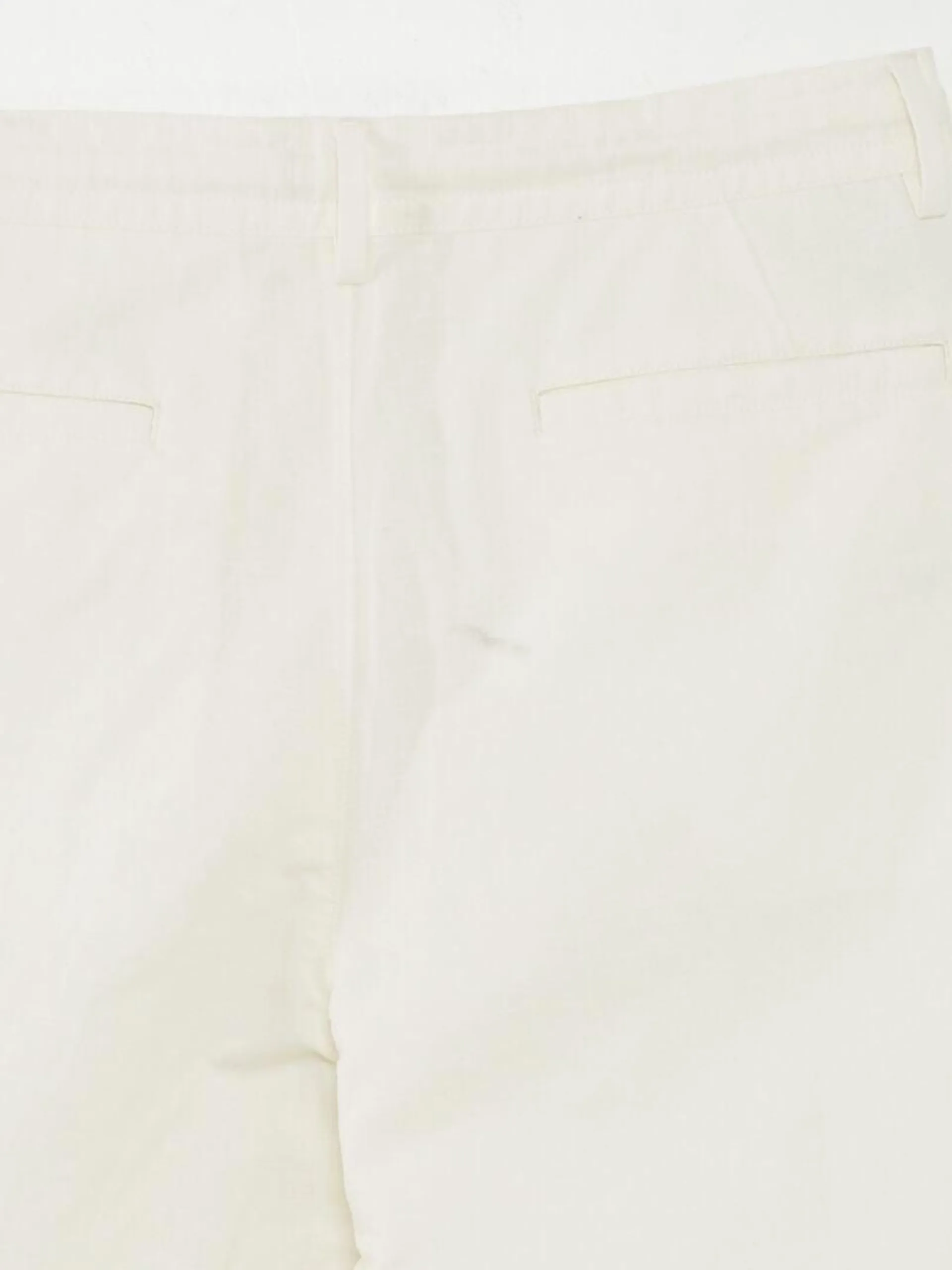 Pantaloni chino dritti - BIANCO