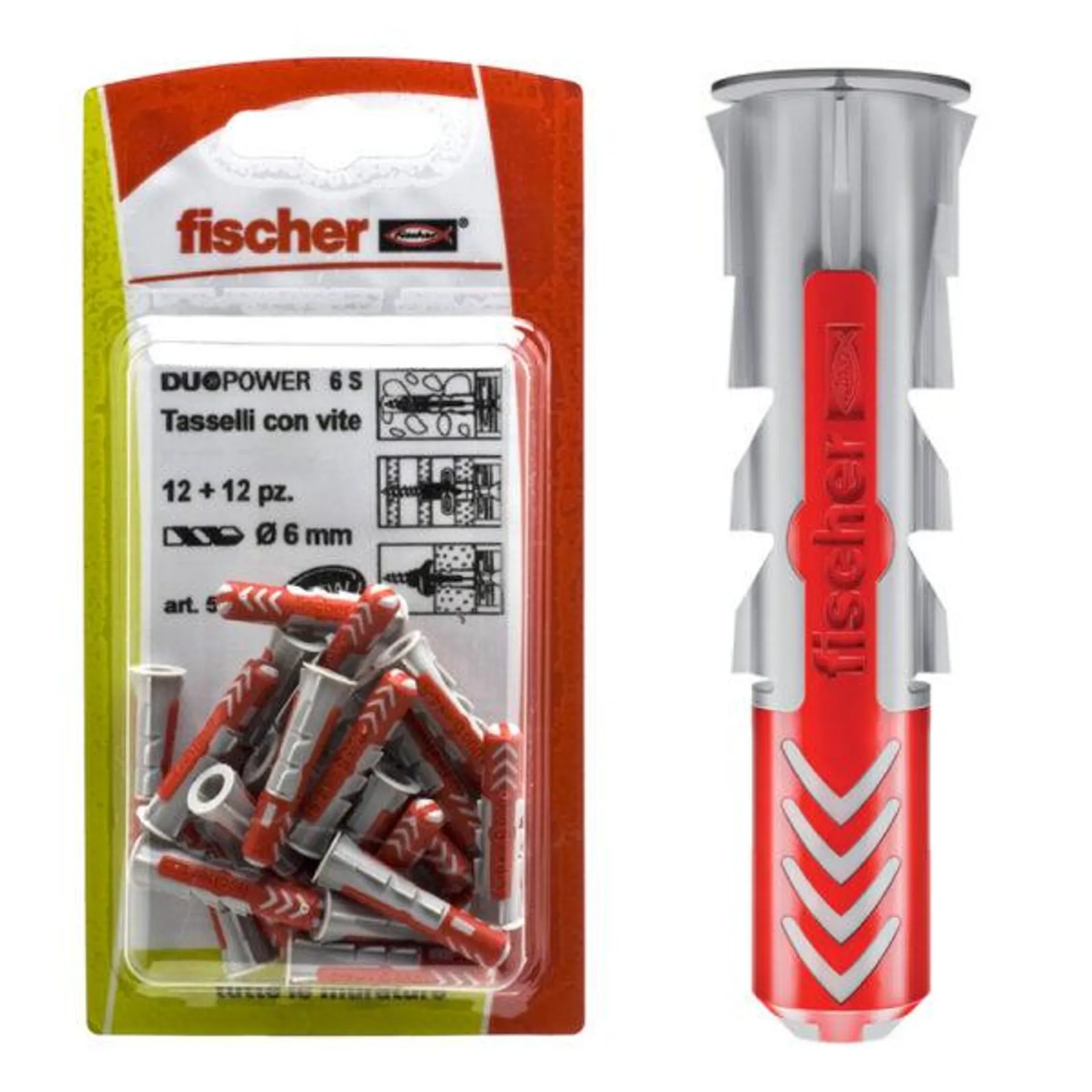 Fischer tasselli UN Duopower 5-K