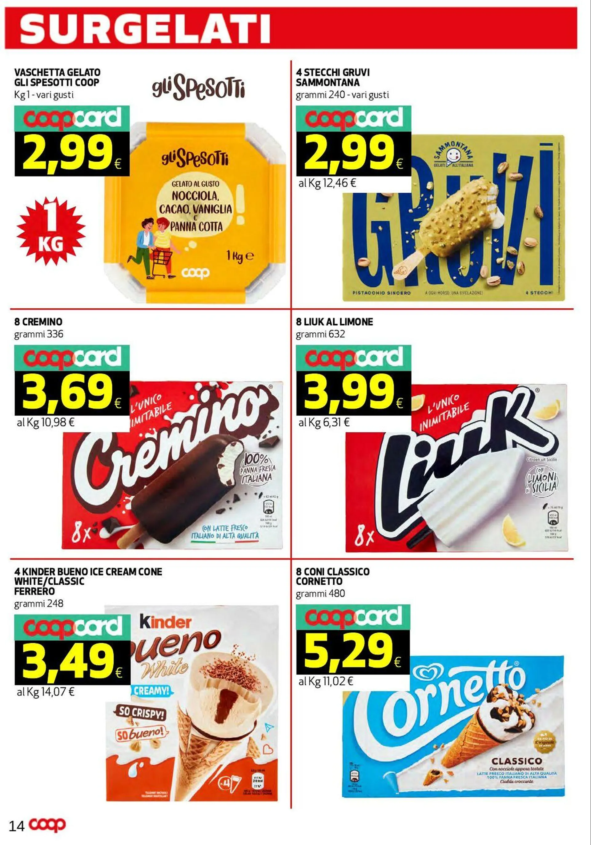Coop Volantino attuale da 23 giugno a 2 luglio di 2025 - Pagina del volantino 14