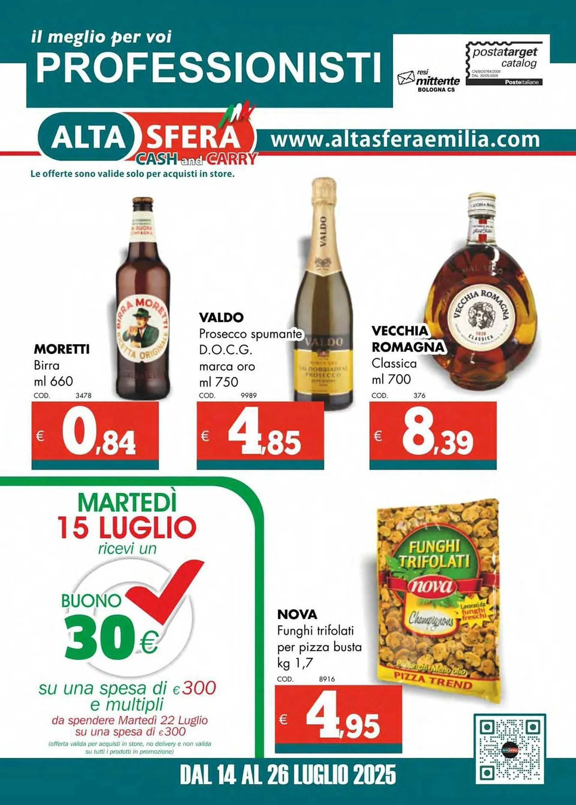 Volantino Altasfera da 14 luglio a 26 luglio di 2025 - Pagina del volantino 1