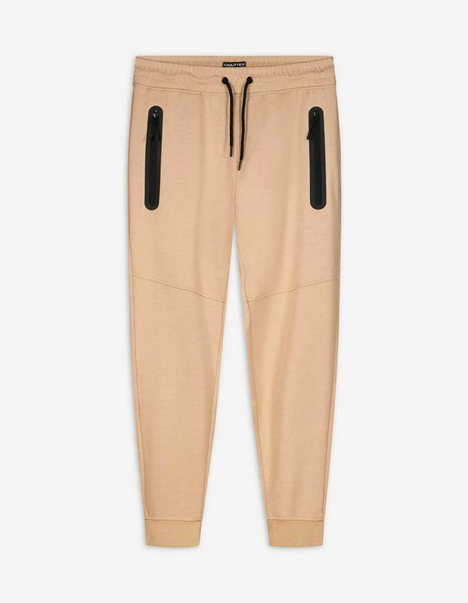 Pantaloni da jogging - Straight fit - beige