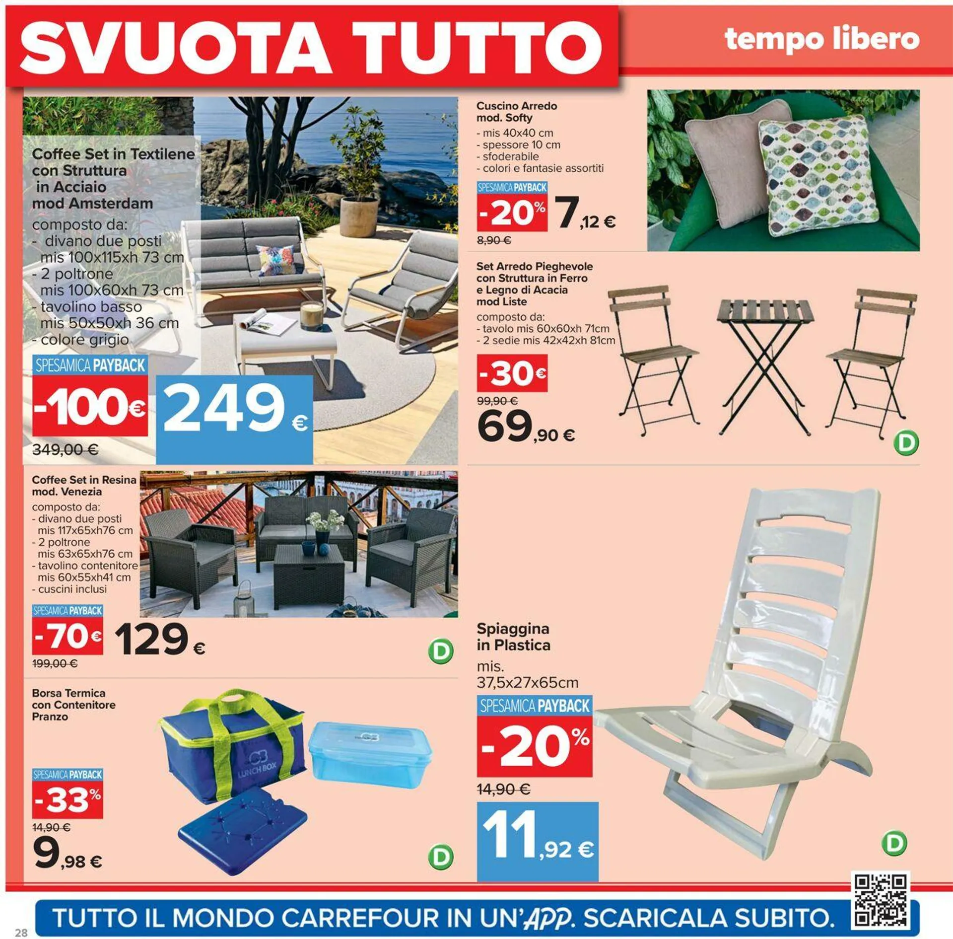 Carrefour Volantino attuale da 24 luglio a 6 agosto di 2025 - Pagina del volantino 28