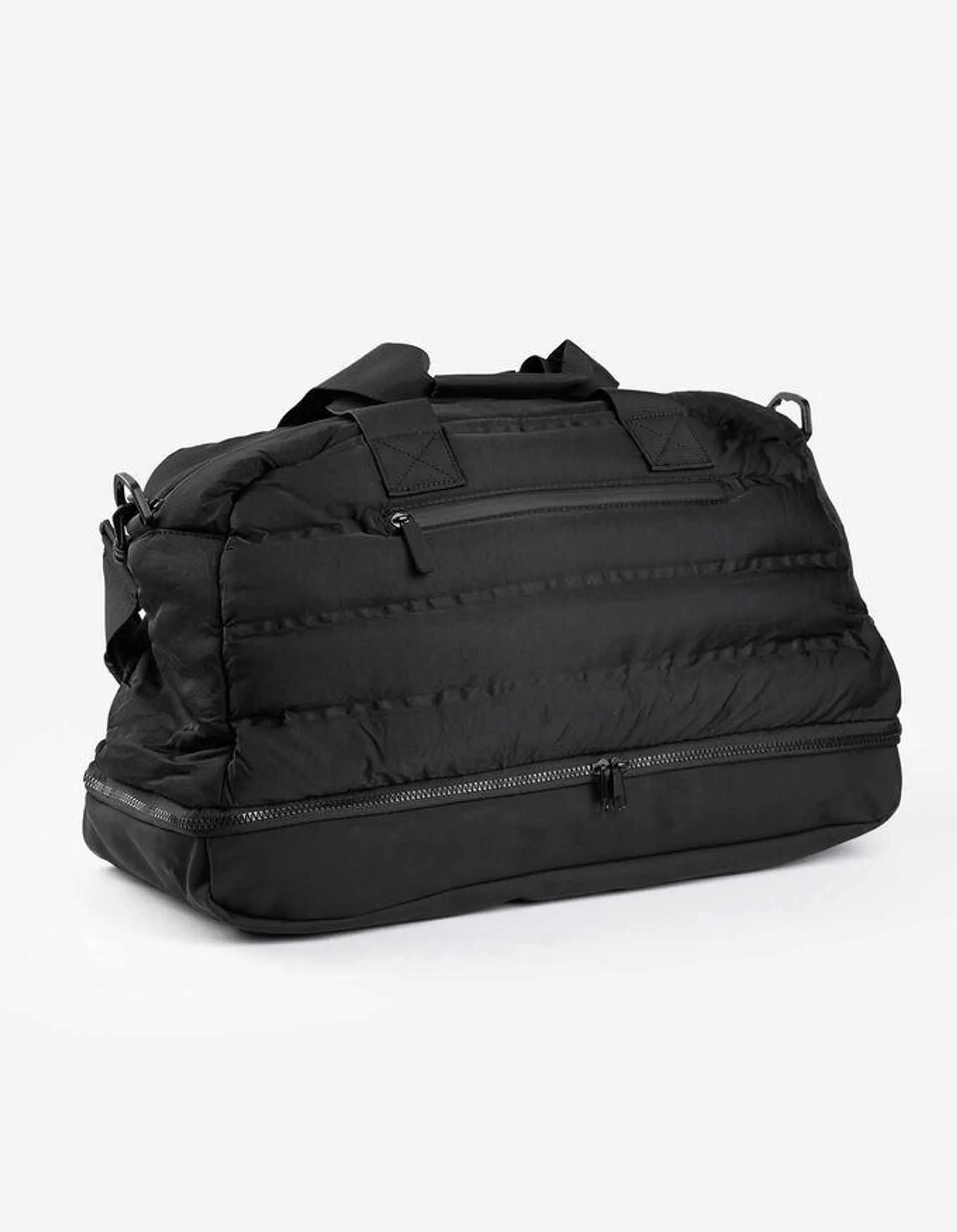 Borsa sportiva - con scomparto per scarpe - nero