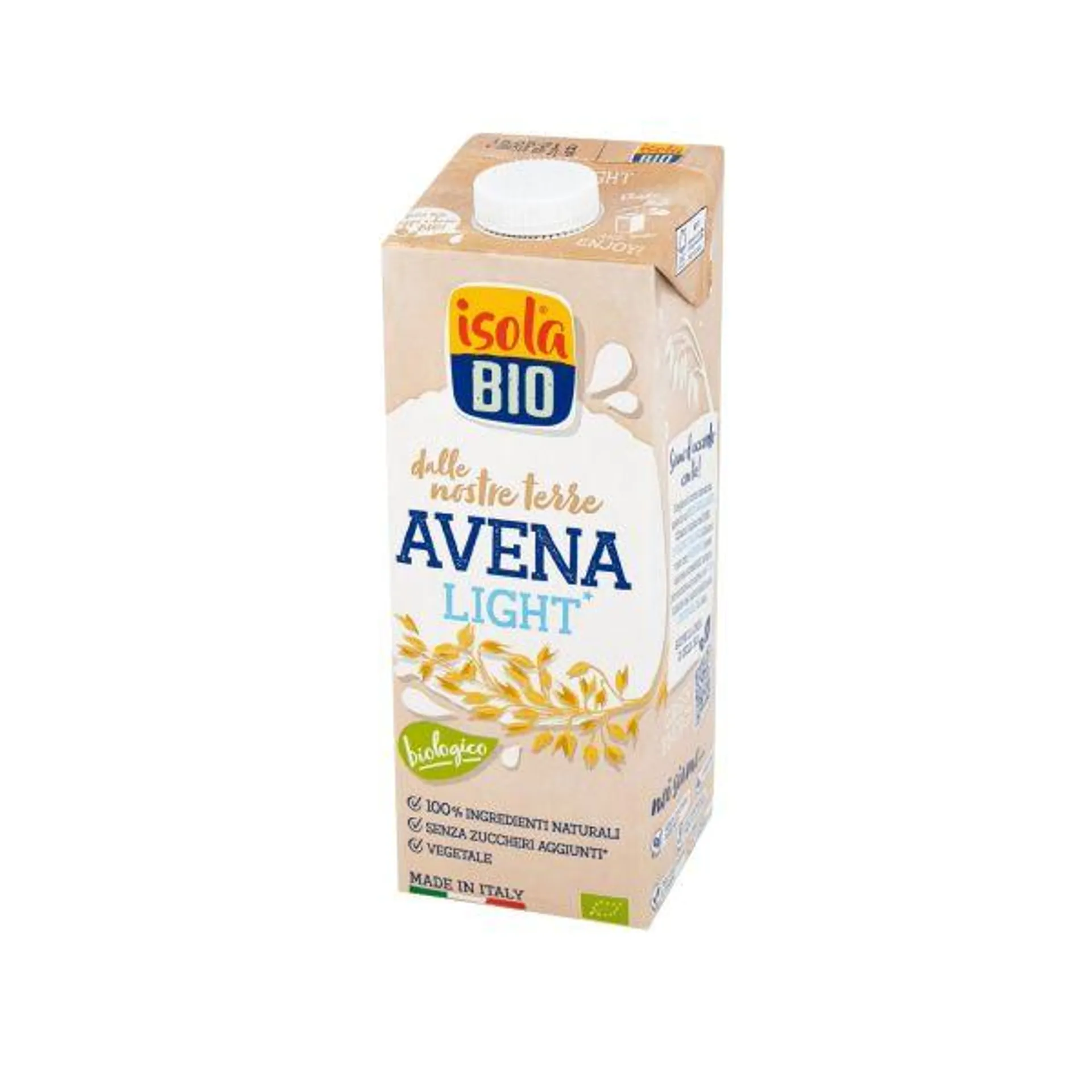 Bevanda di Avena Light Isola Bio 1000 ML