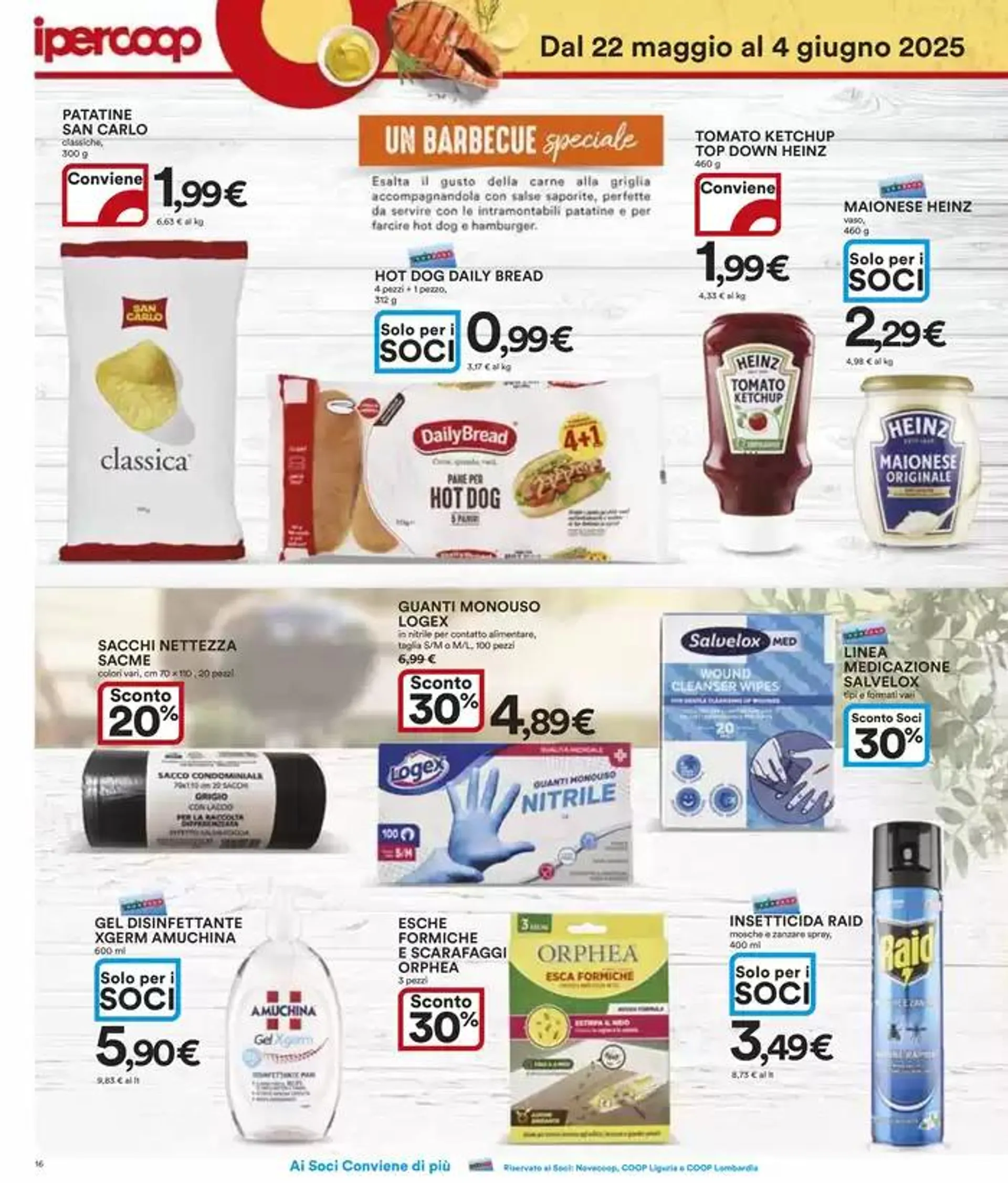 Sconti fino al 50 % da 22 maggio a 4 giugno di 2025 - Pagina del volantino 16