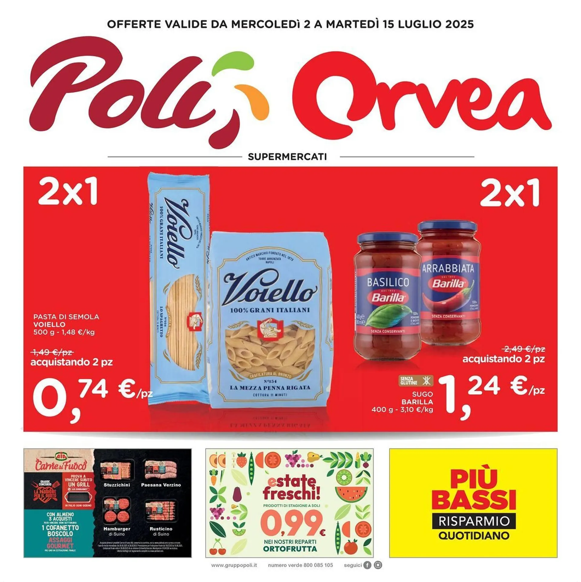 Volantino Orvea da 30 giugno a 15 luglio di 2025 - Pagina del volantino 1