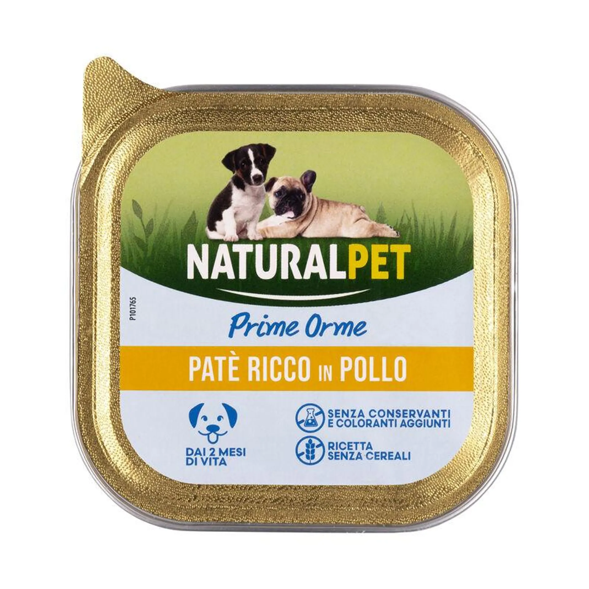 Naturalpet Prime Orme Puppy Paté ricco in Pollo 150 gr