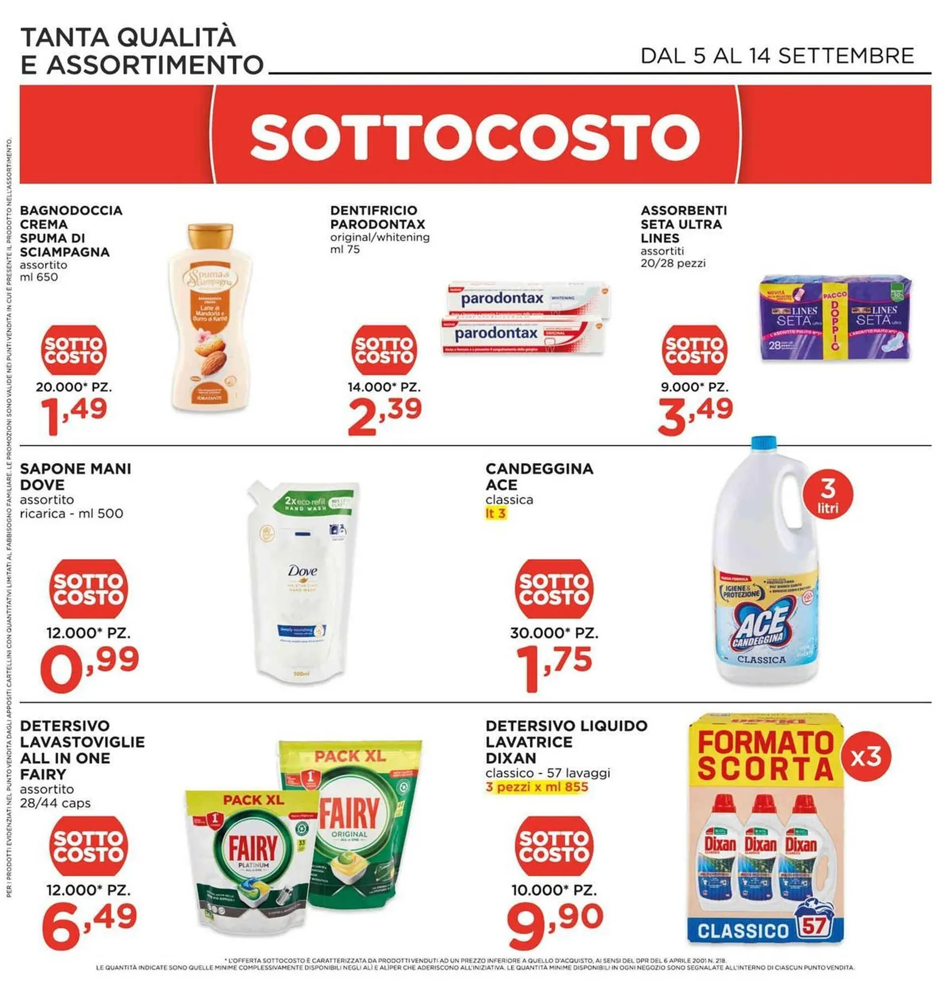 Volantino Alì Supermercati da 5 settembre a 14 settembre di 2024 - Pagina del volantino 9