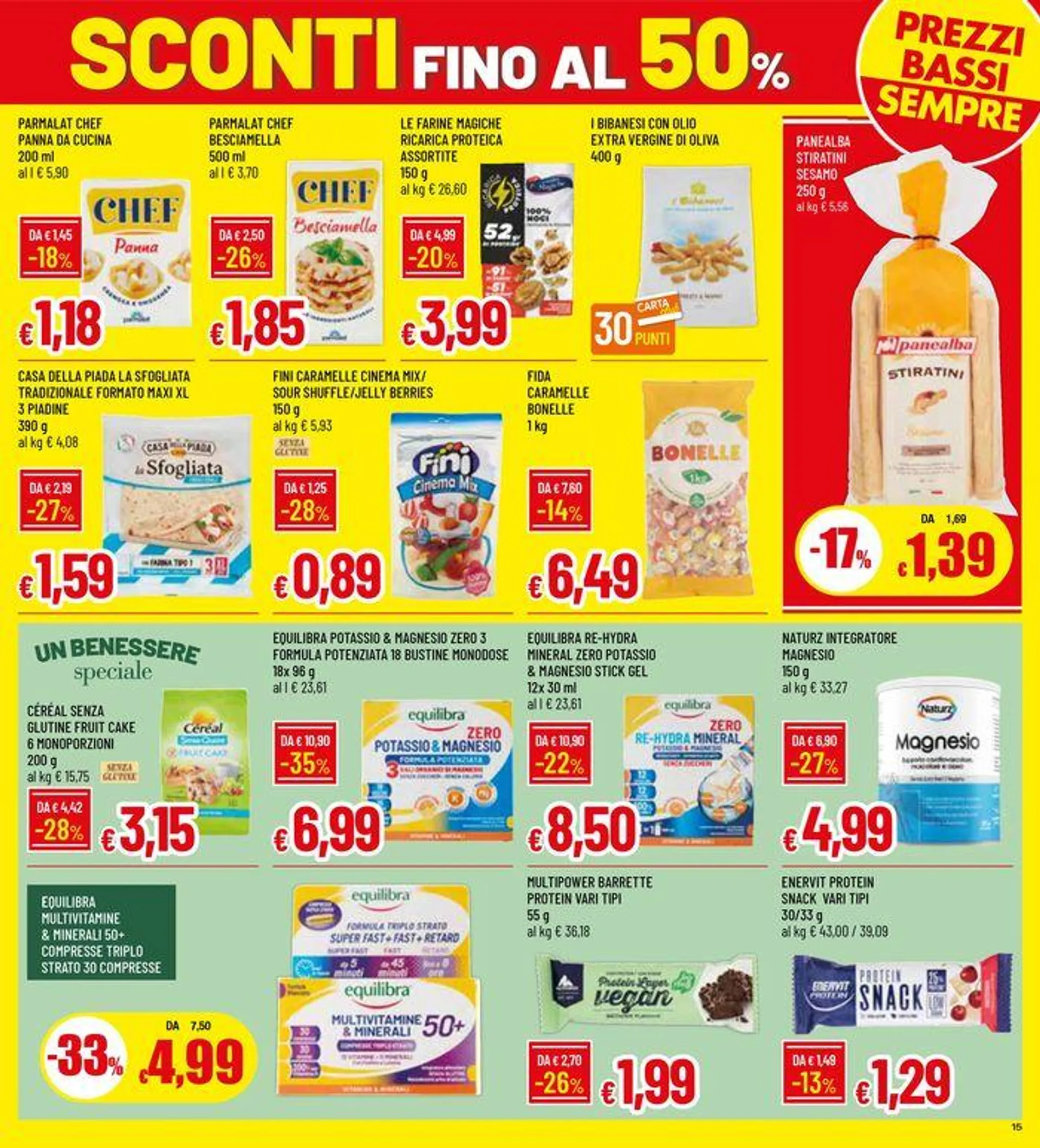 SCONTI fino al 50% - 15