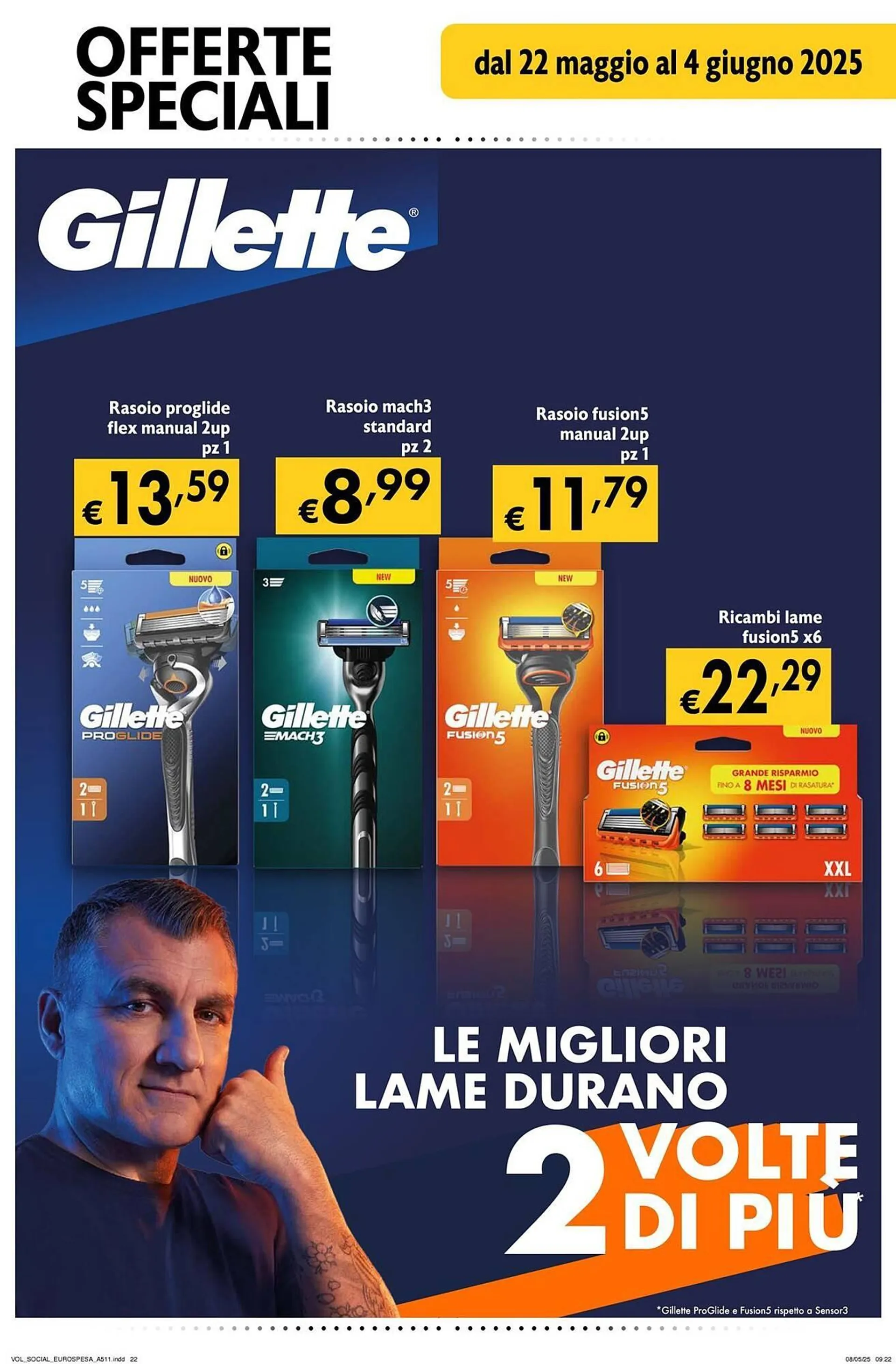 Volantino Eurospesa da 22 maggio a 4 giugno di 2025 - Pagina del volantino 22