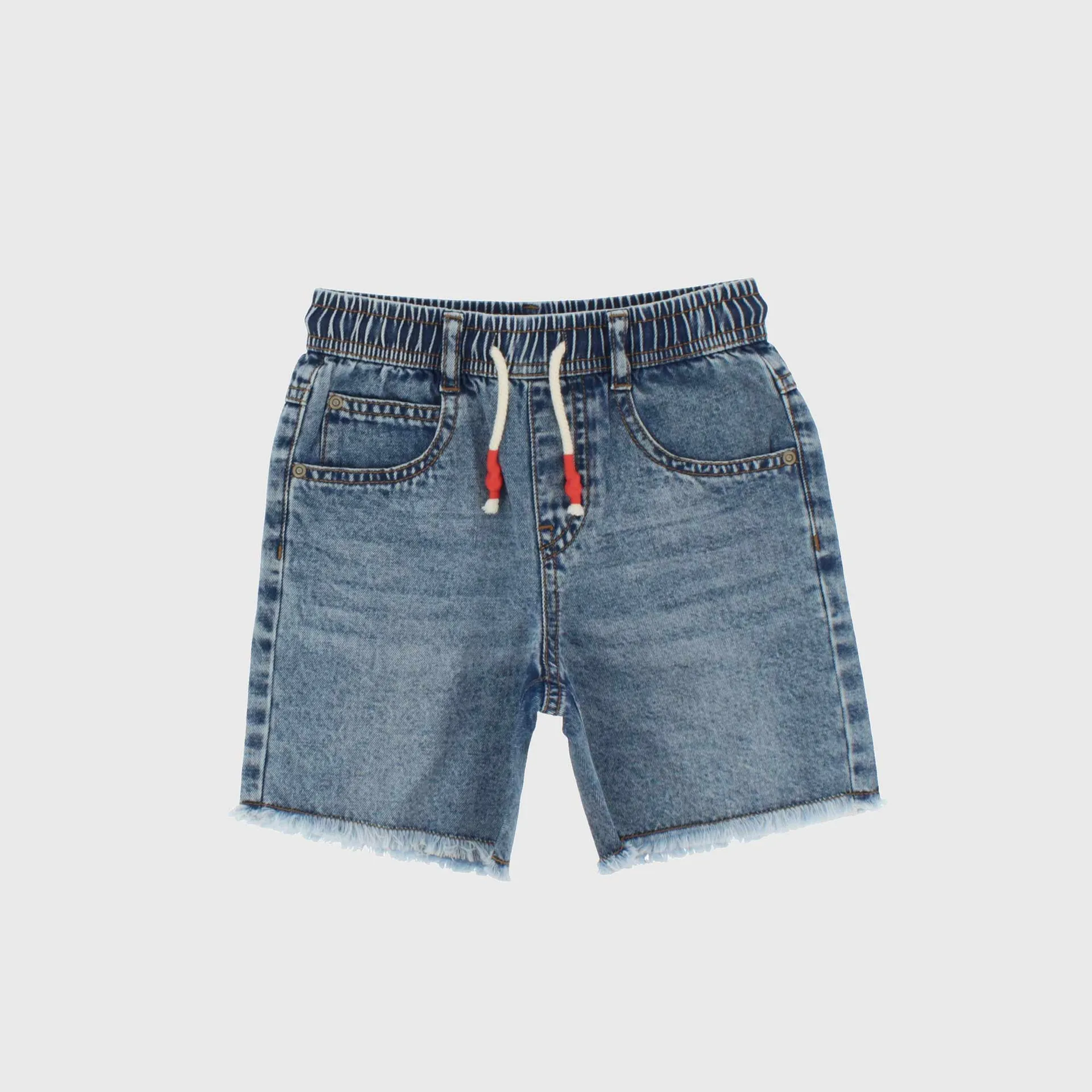 Bermuda in jeans da Bambino, BLU