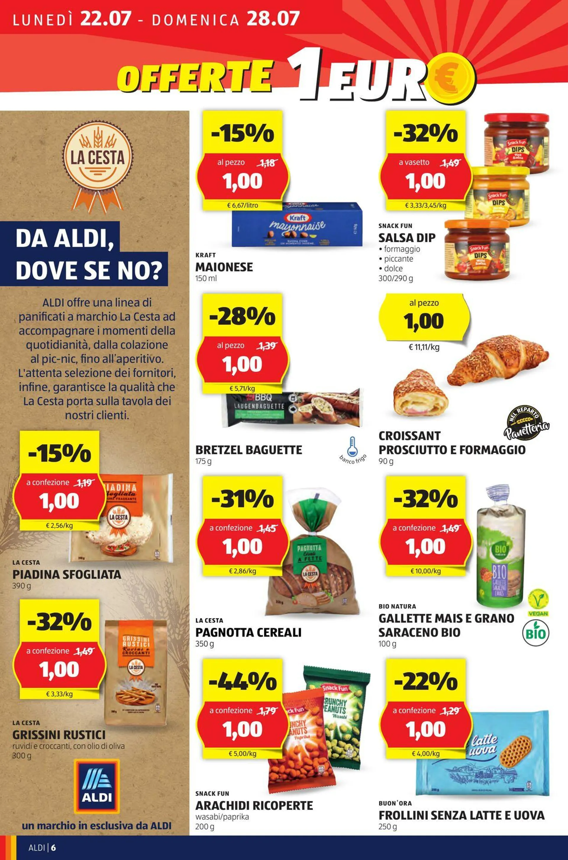 Aldi Volantino attuale da 22 luglio a 28 luglio di 2024 - Pagina del volantino 6