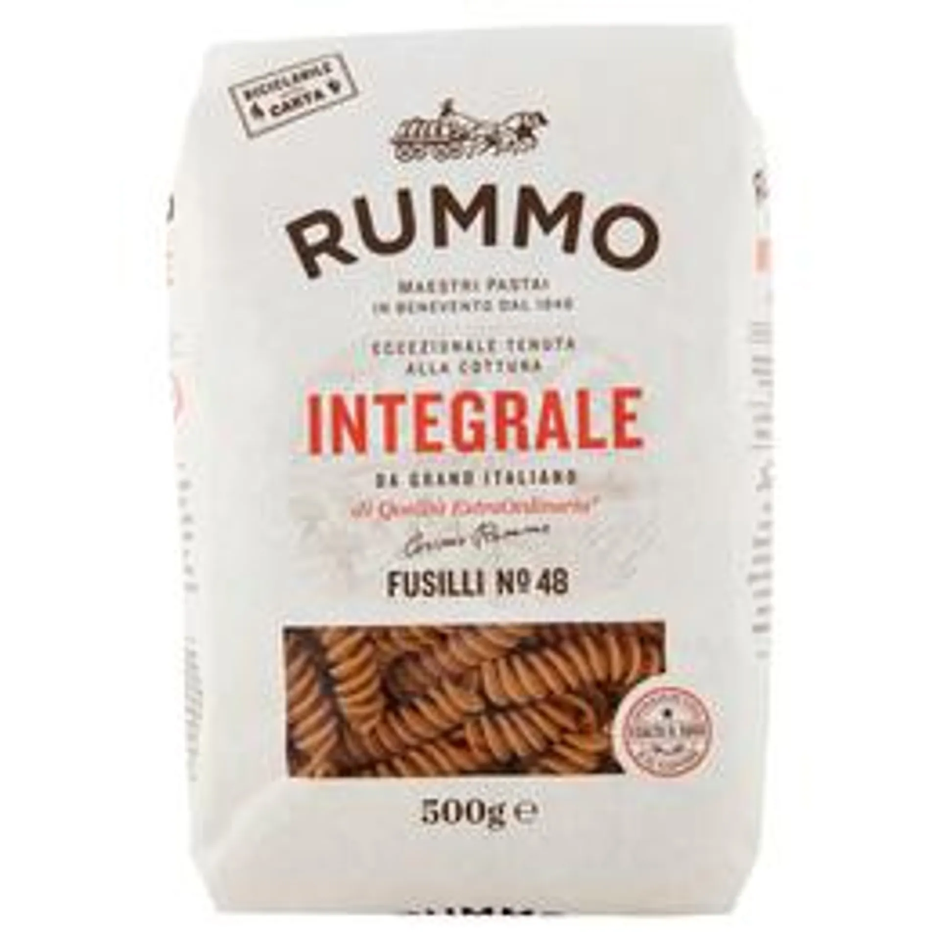 Rummo Integrale Fusilli N° 48 500 g