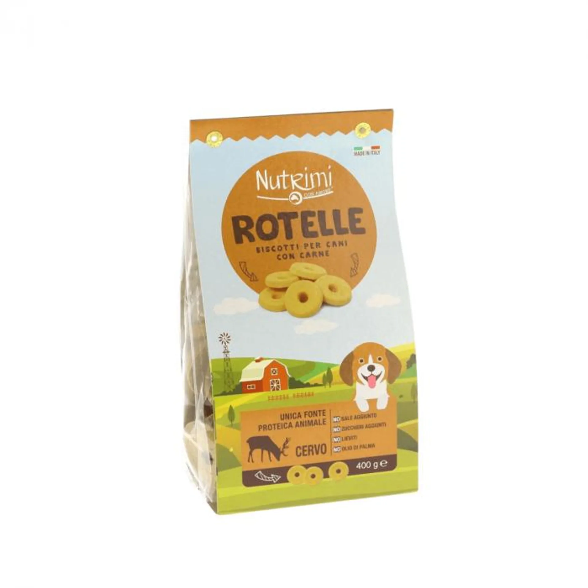 Nutrimi rotelle Cervo 400gr