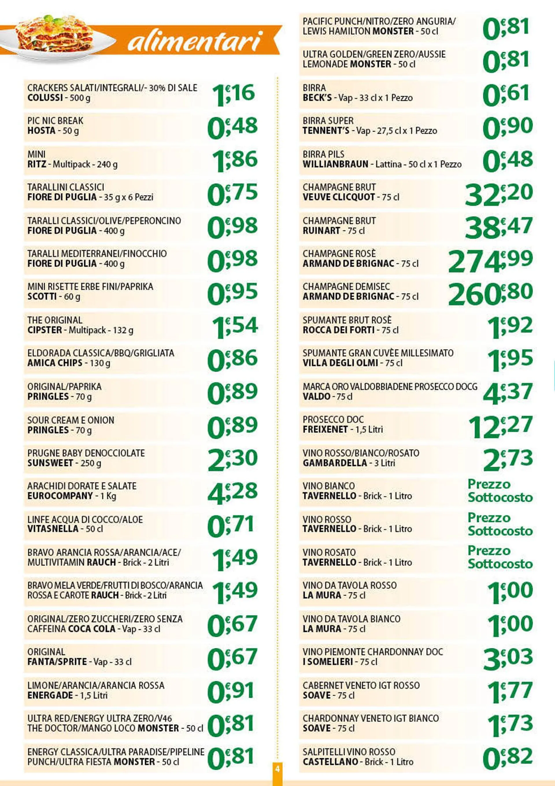 Volantino Gambardella Cash da 22 dicembre a 3 gennaio di 2025 - Pagina del volantino 4