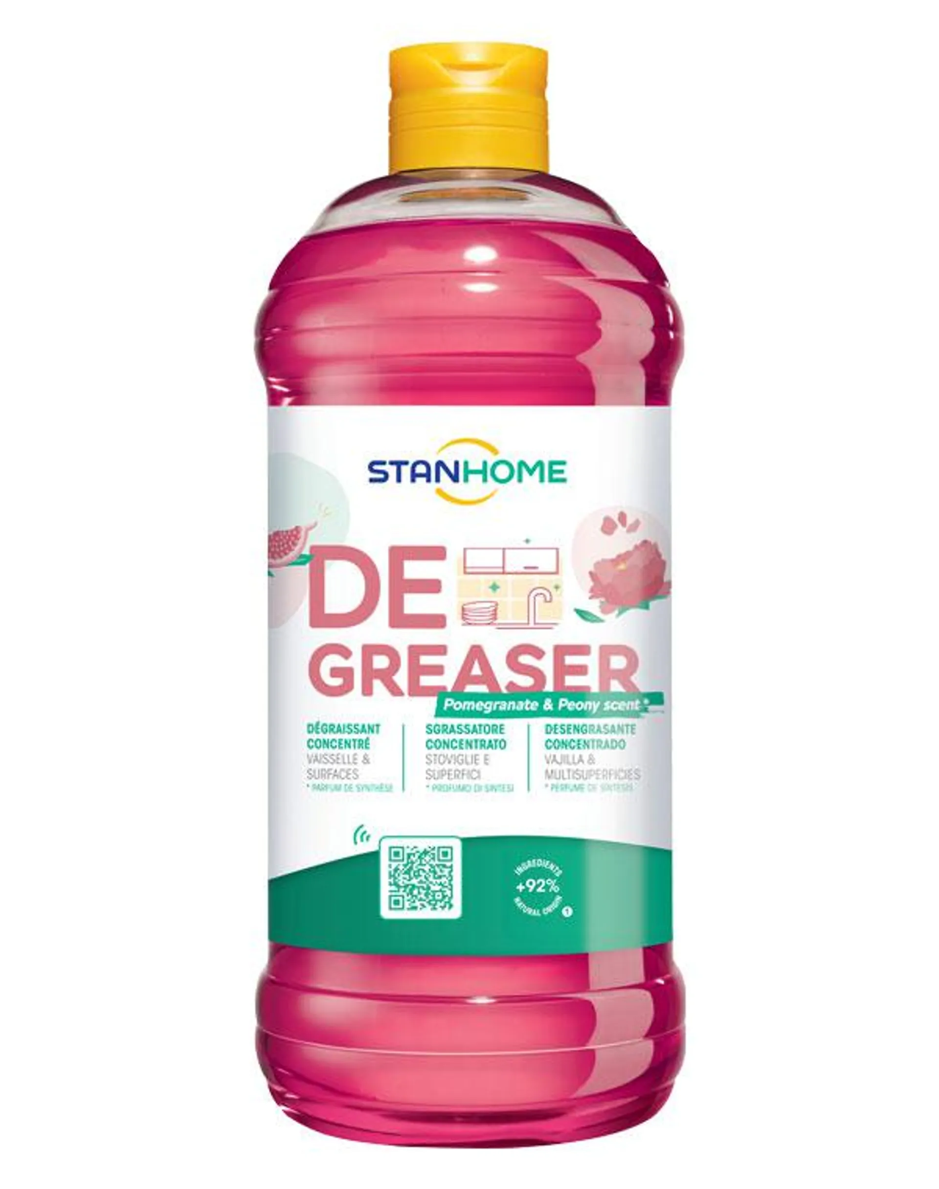 DEGREASER POMEGRANATE & PEONY SCENT 750 ML