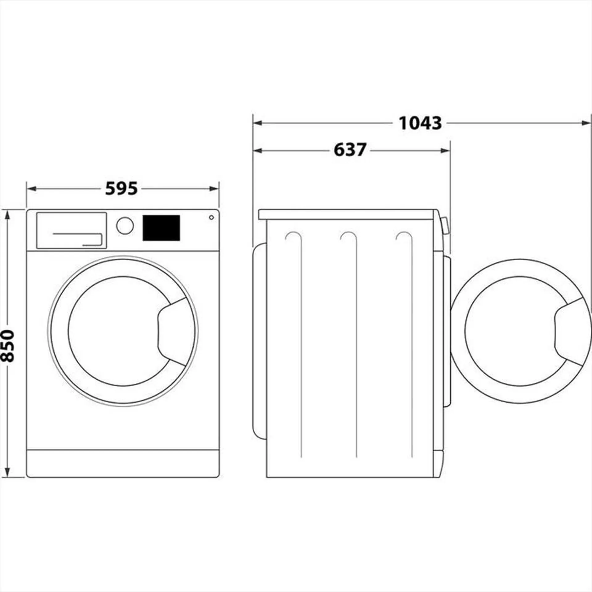 HOTPOINT ARISTON - Lavatrice NF97WK IT 9 Kg Classe A