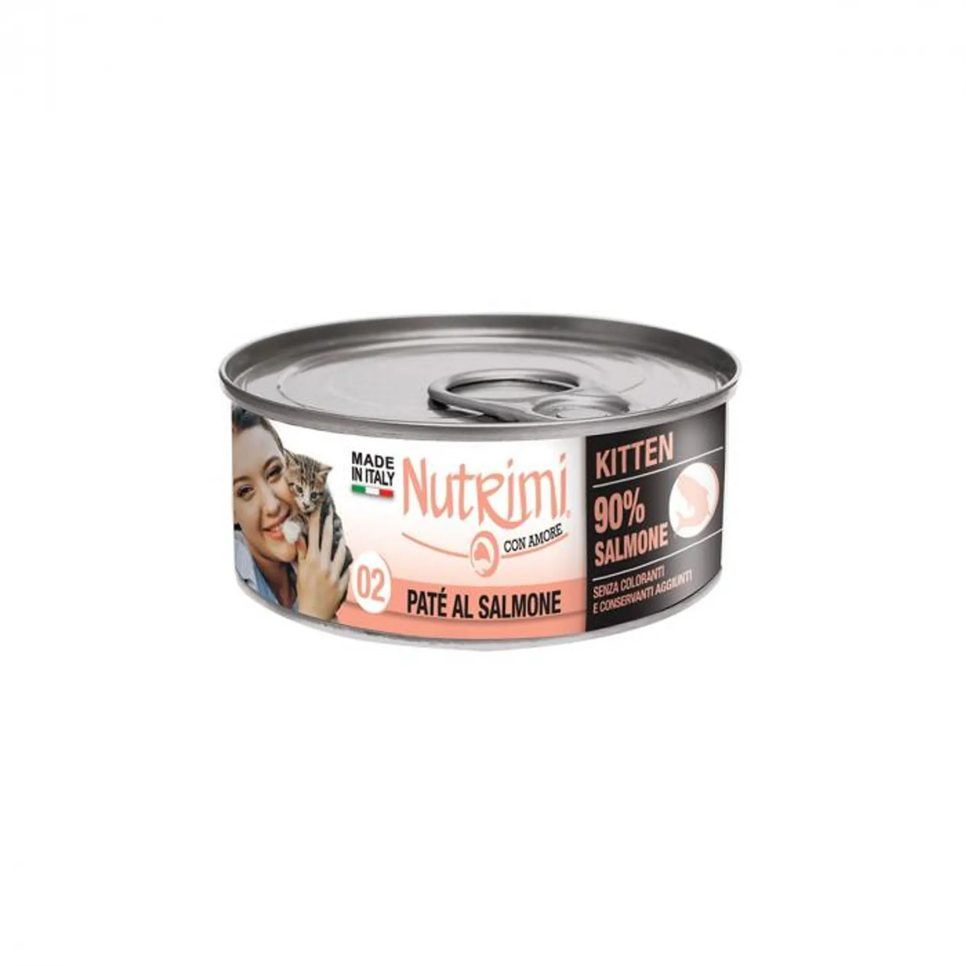 Nutrimi pate' kitten salmone