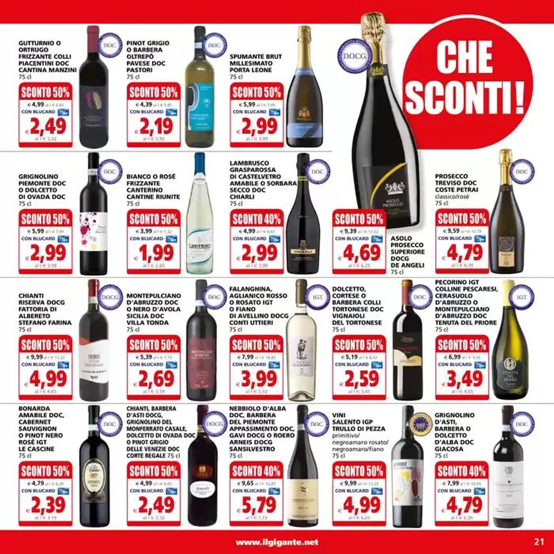 Sconti giganteschi da 3 ottobre a 16 ottobre di 2024 - Pagina del volantino 21