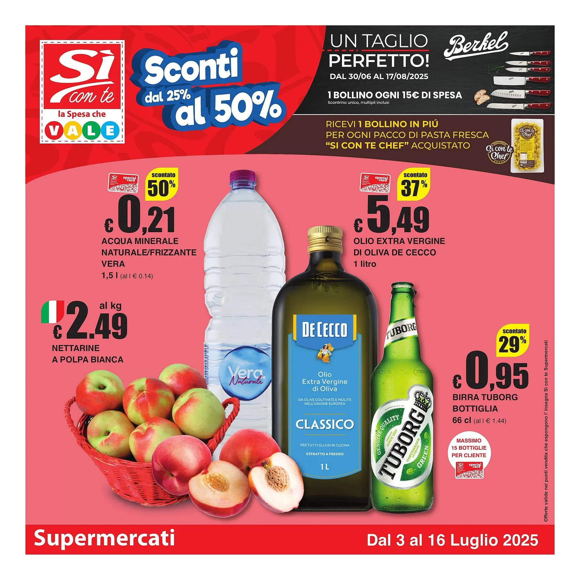 Volantino Sì con te da 3 luglio a 16 luglio di 2025 - Pagina del volantino 1