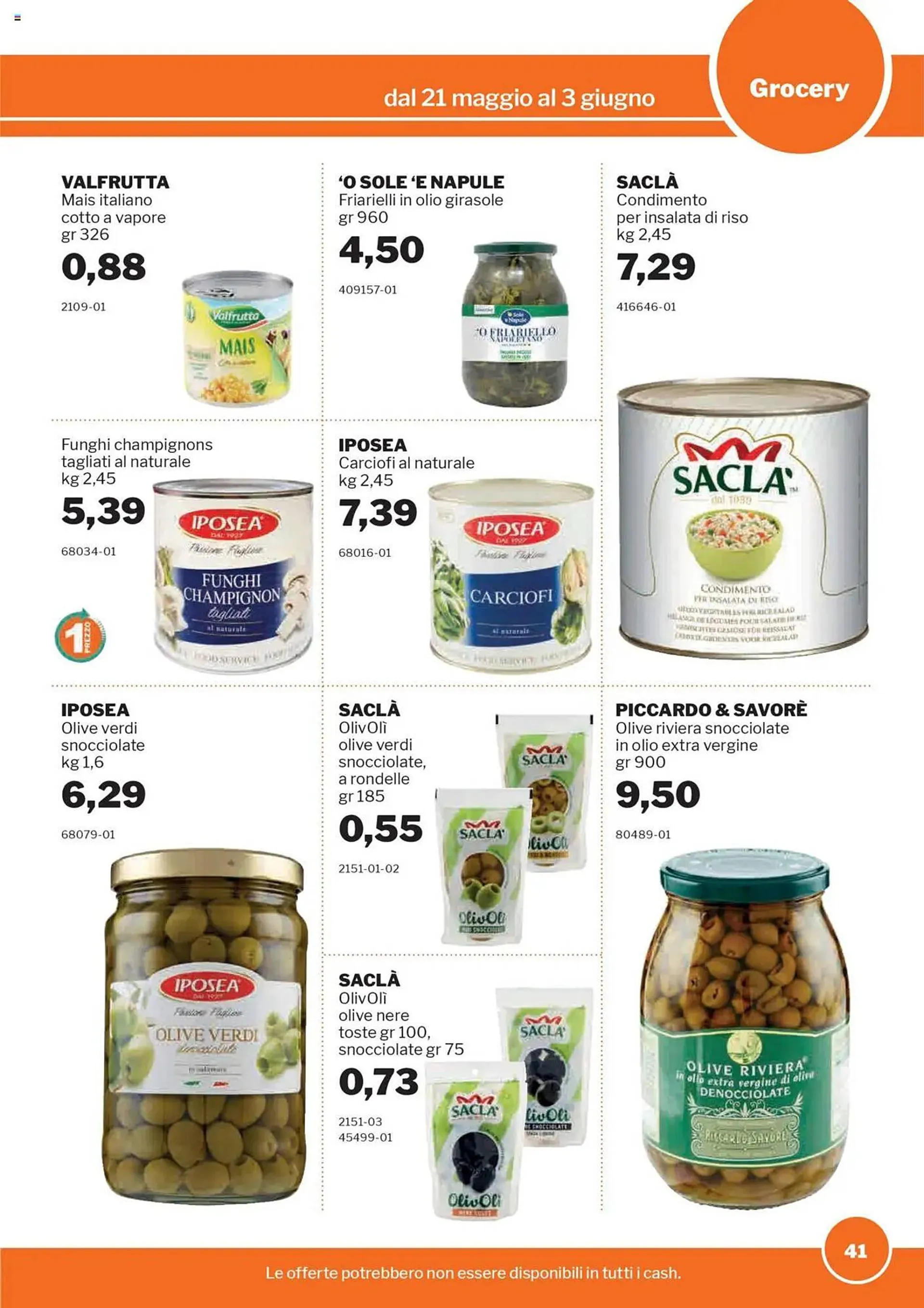 Volantino GrosMarket da 21 maggio a 3 giugno di 2025 - Pagina del volantino 41