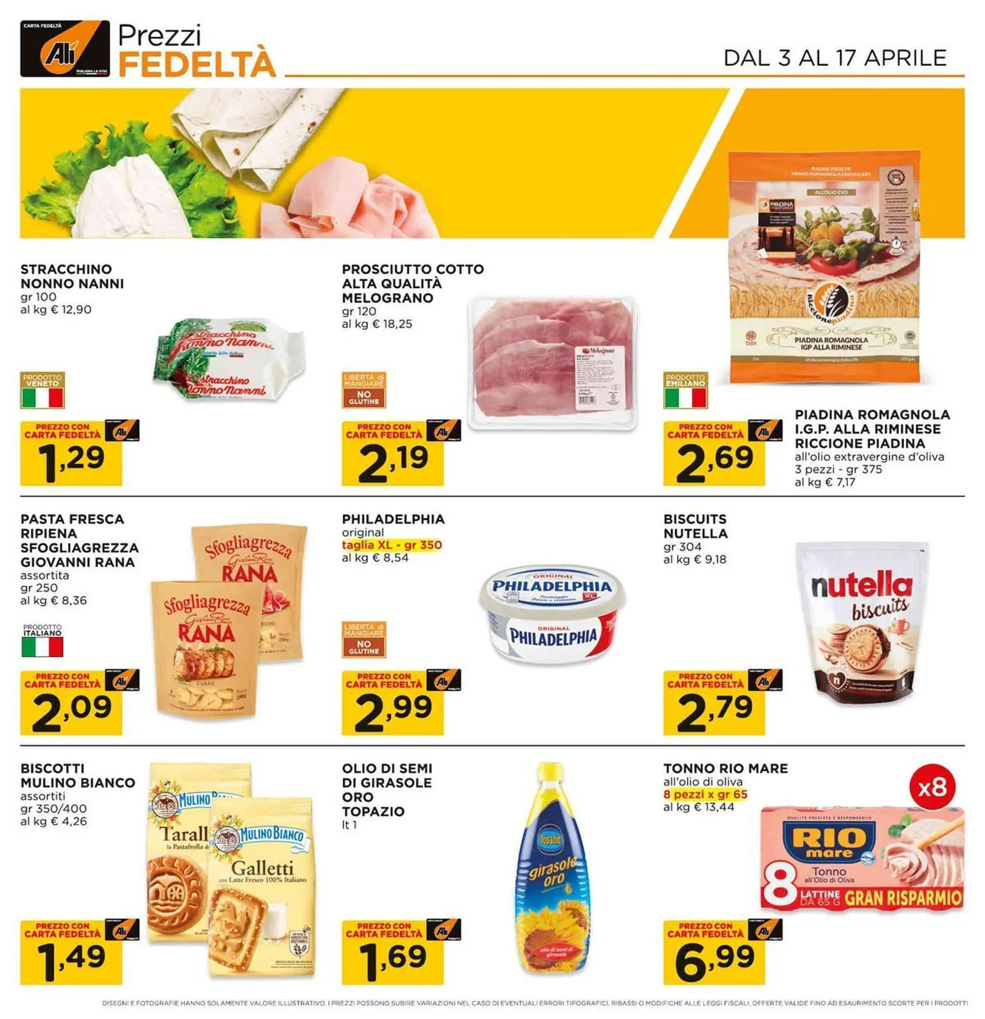 Volantino Alì Supermercati da 3 aprile a 17 aprile di 2024 - Pagina del volantino 16