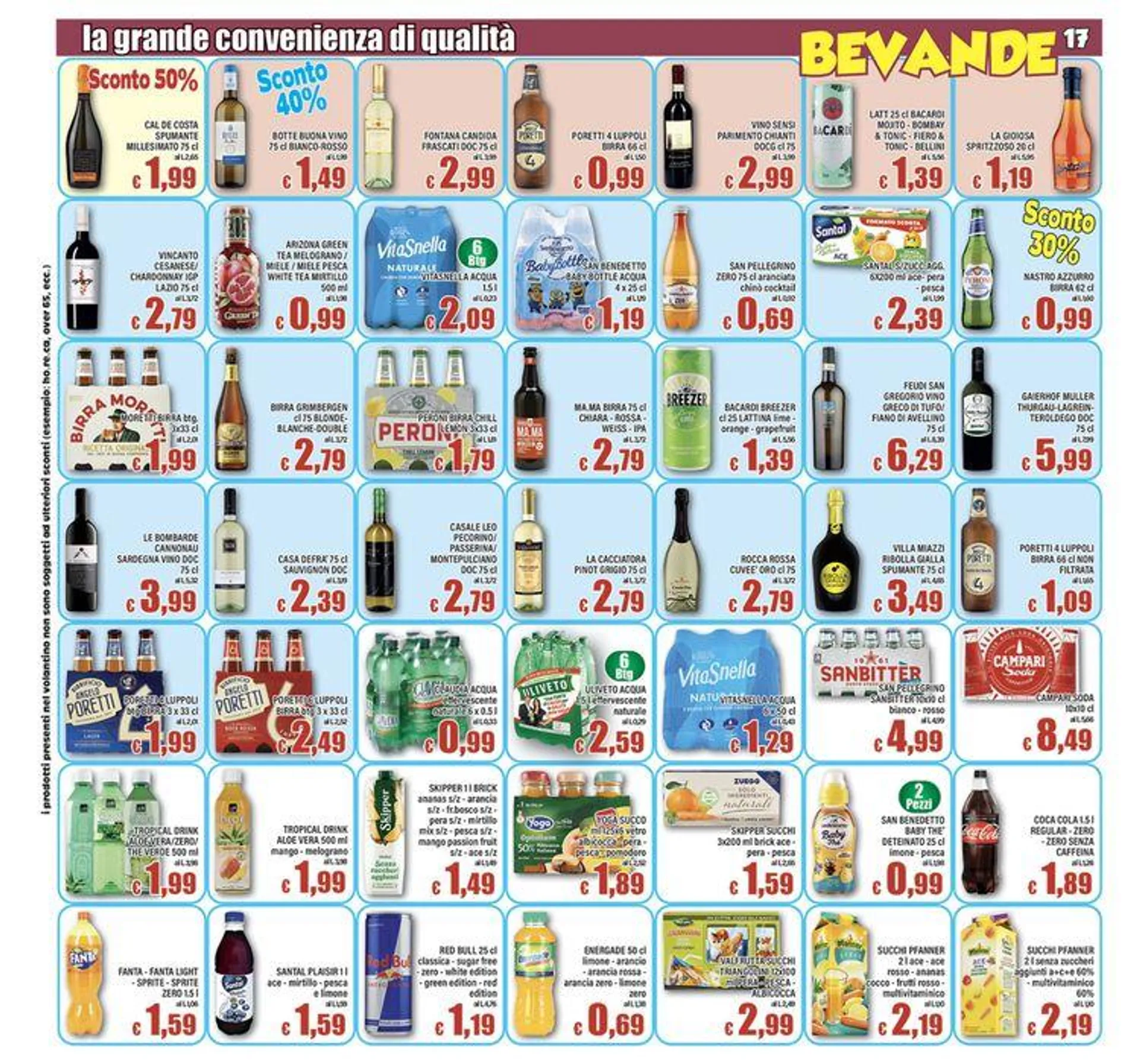 Offerta speciale di Top Supermercati da 30 agosto a 10 settembre di 2024 - Pagina del volantino 17