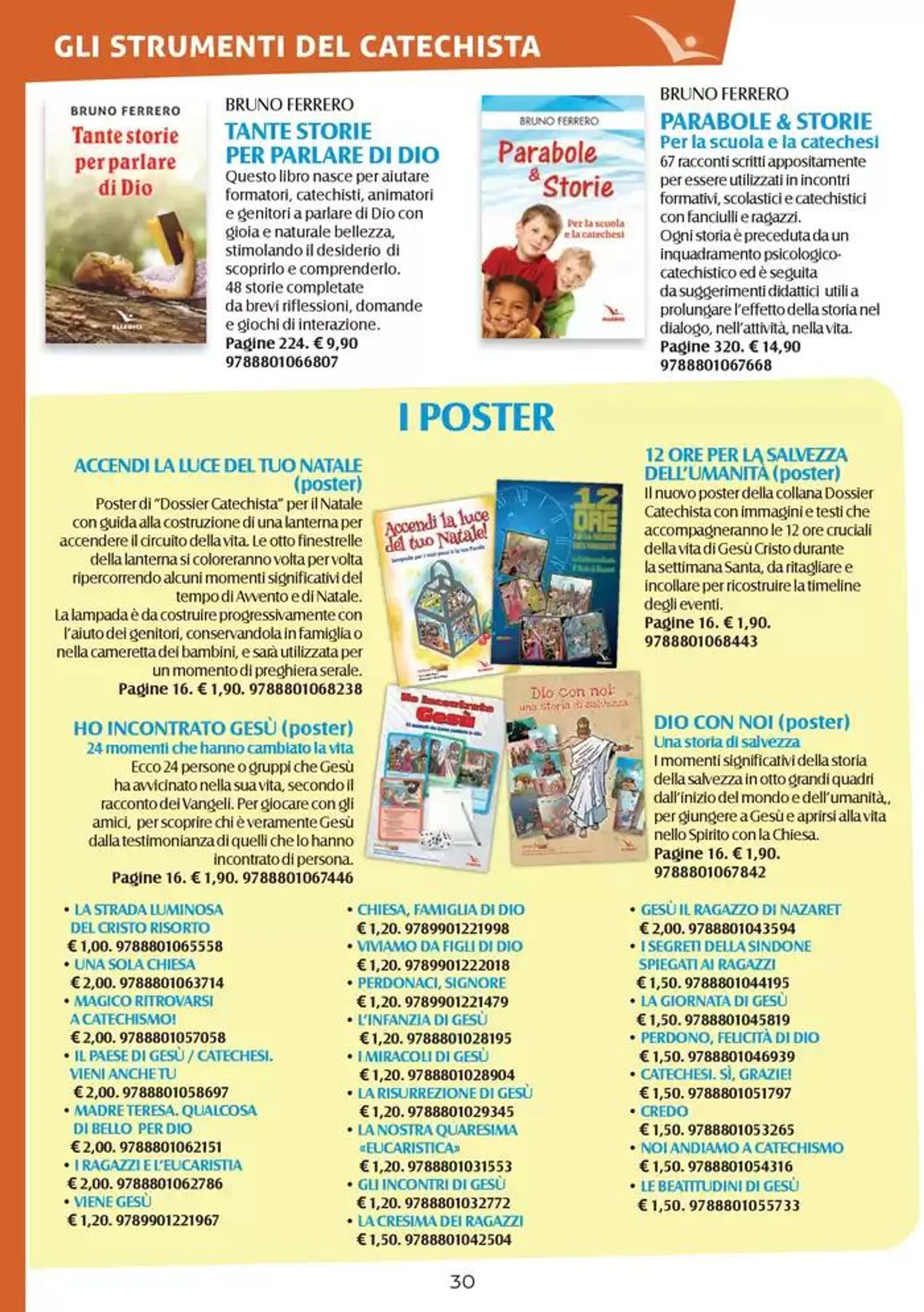  Catechismi & susssidi da 13 gennaio a 31 dicembre di 2025 - Pagina del volantino 30