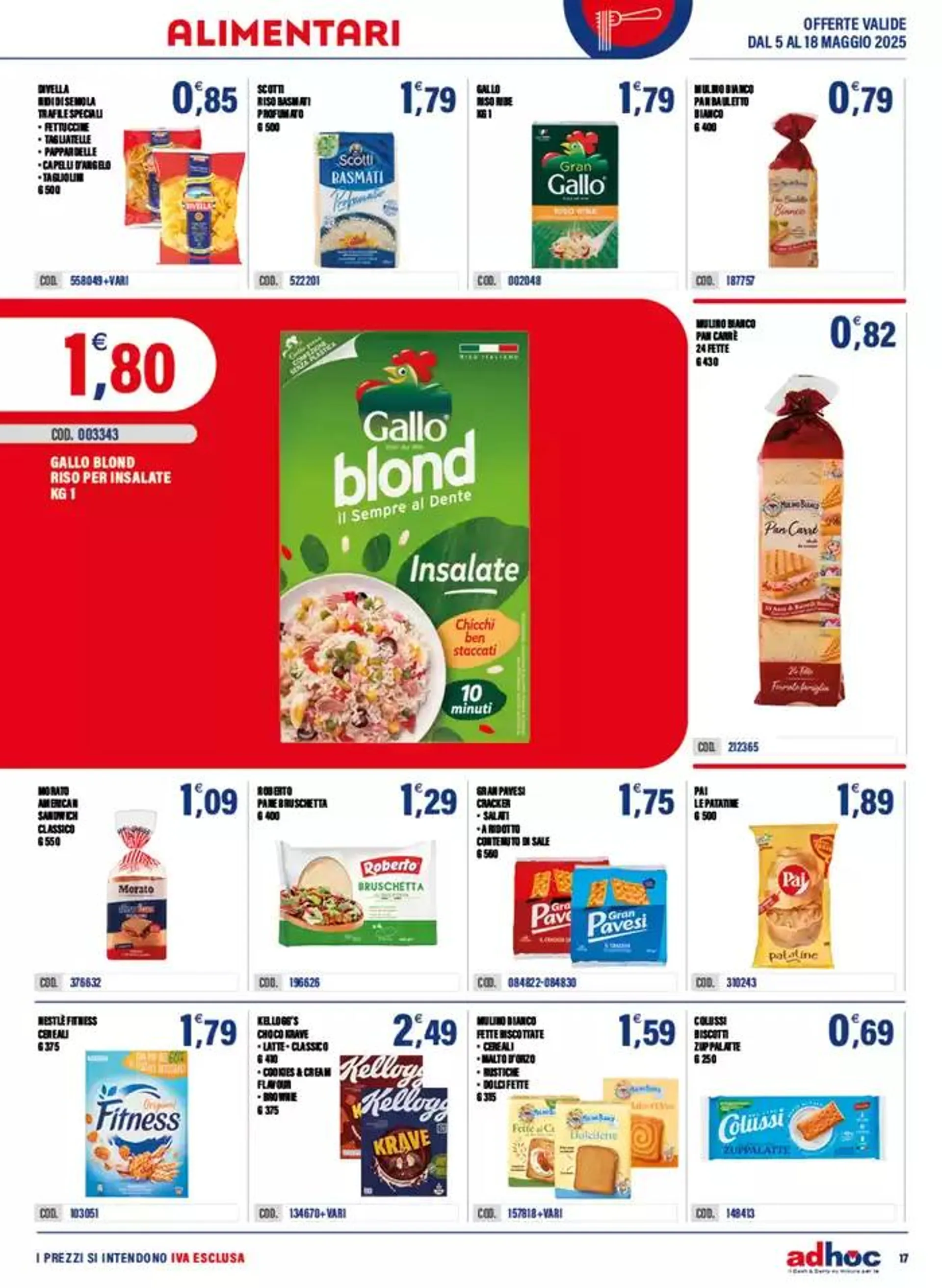 Offerte valide dal 5 al 19 maggio da 5 maggio a 18 maggio di 2025 - Pagina del volantino 17
