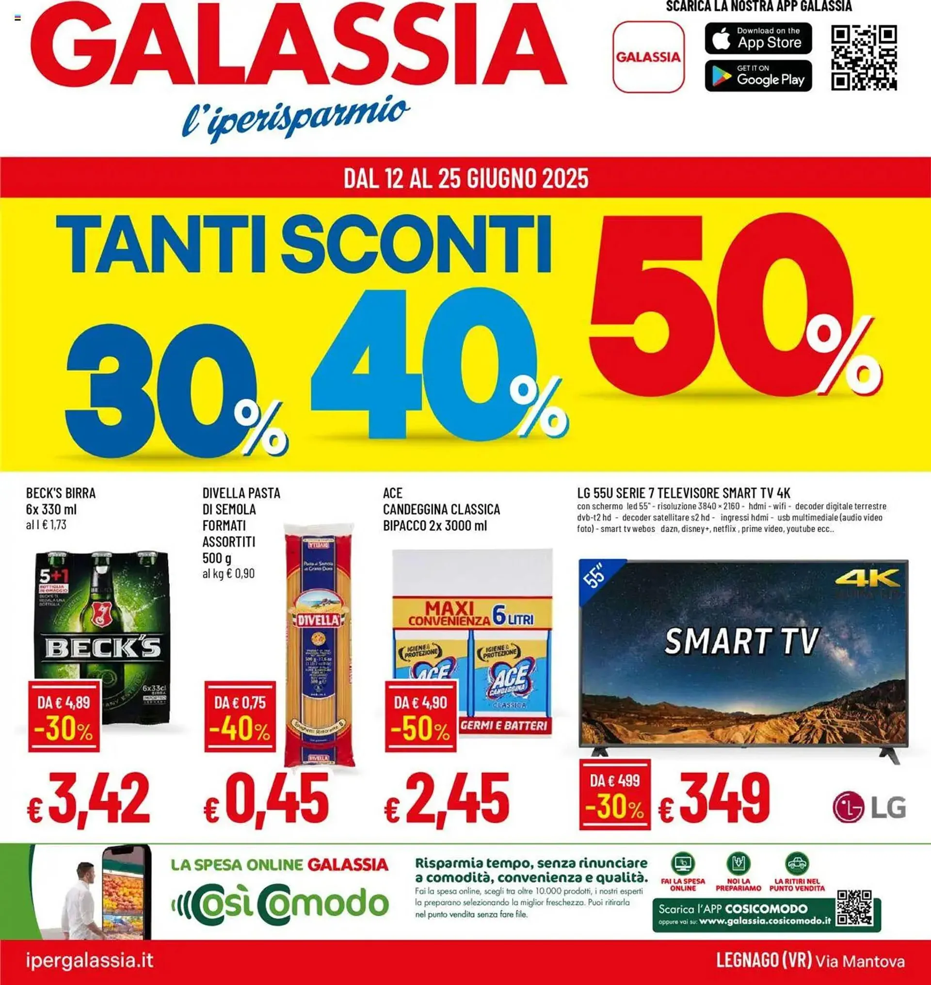 Volantino Galassia - 1